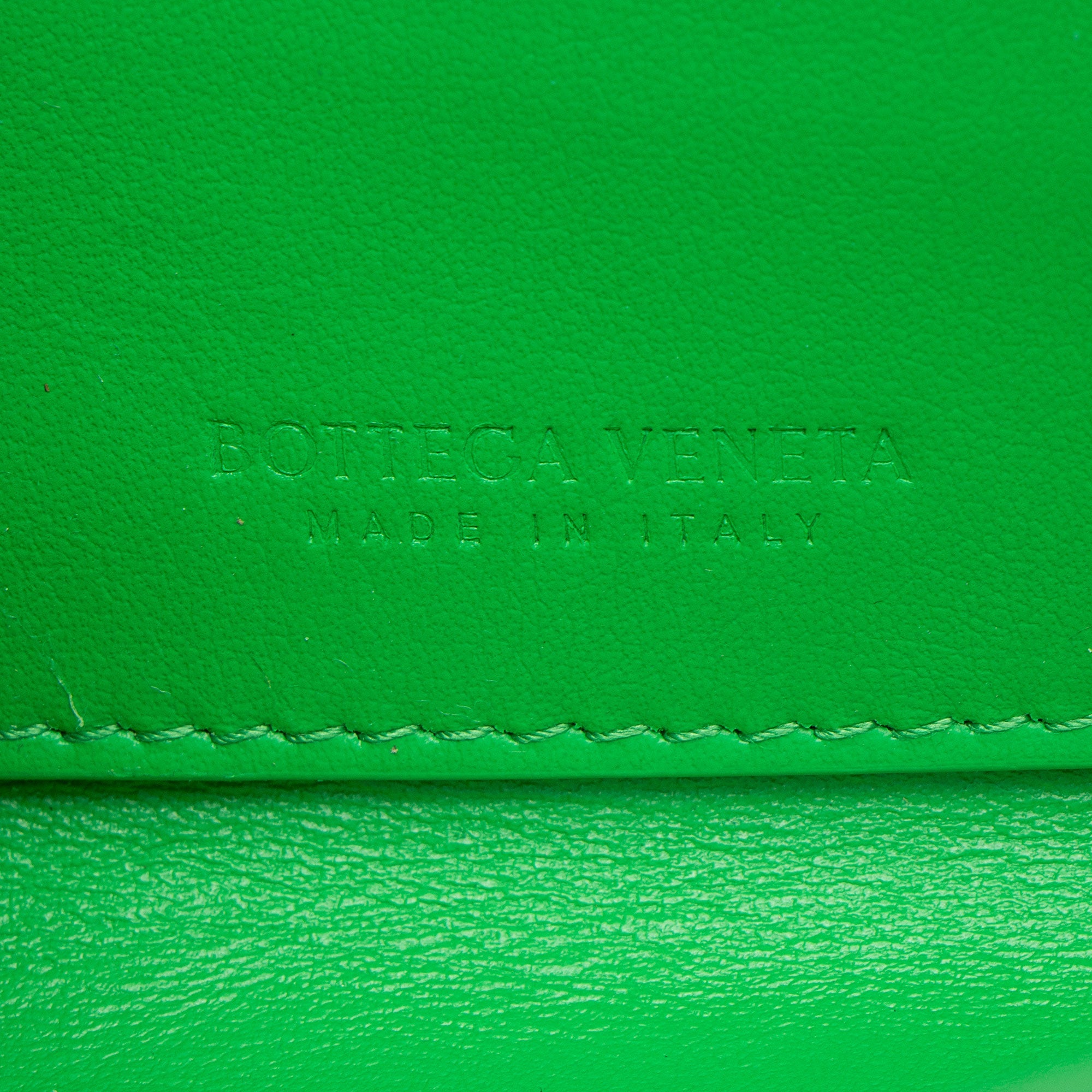 Bottega Veneta Patent Leather Point Lock Clutch