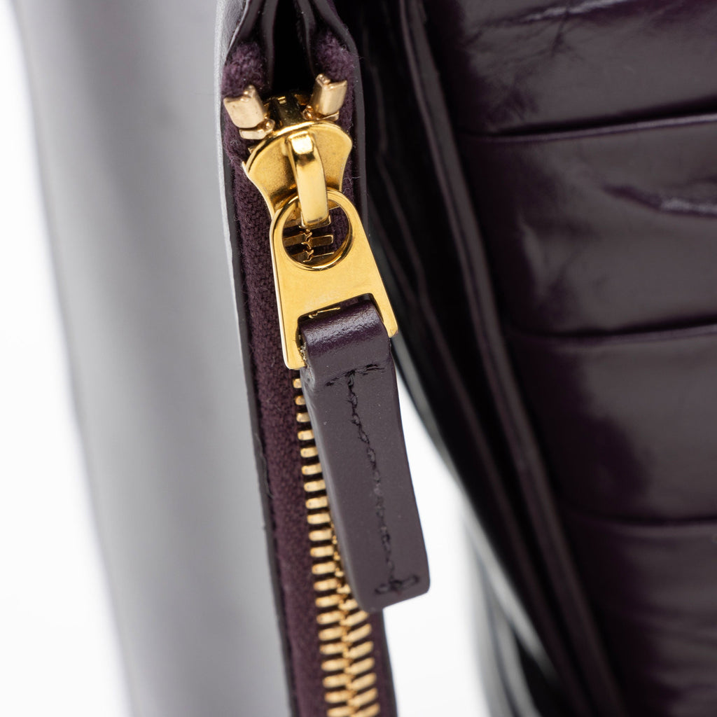 Bottega Veneta Pleated Calfskin Arco Small Tote