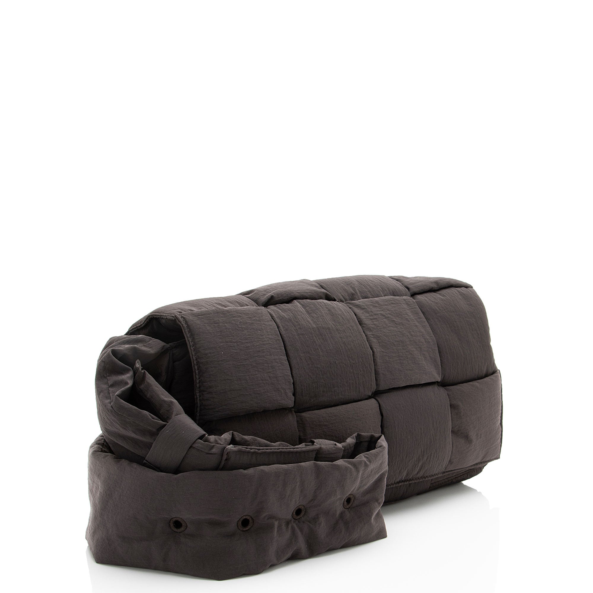 Bottega Veneta Puffed Nylon Tech Cassette Crossbody