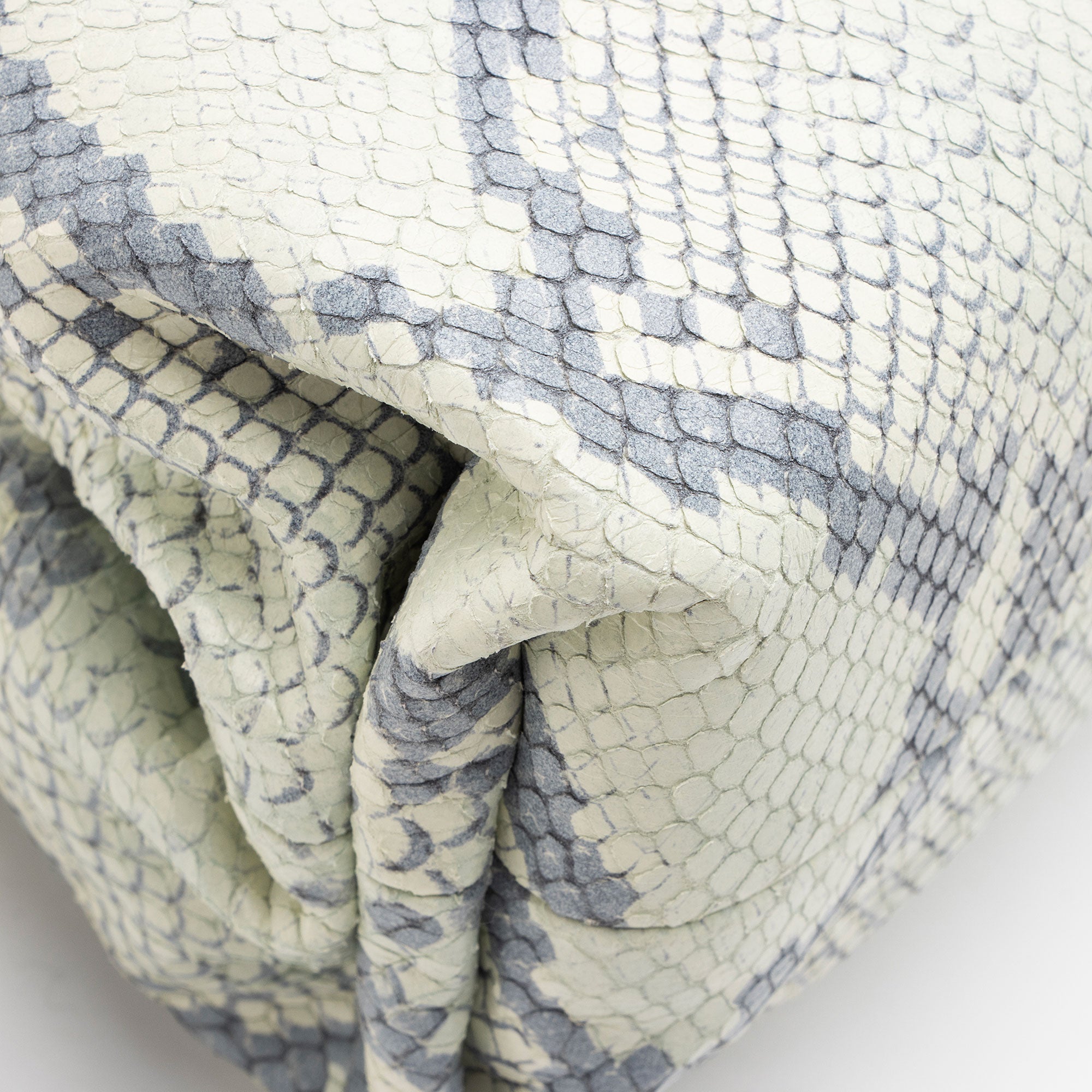 Bottega Veneta Python Embossed Calfskin The Pouch Clutch