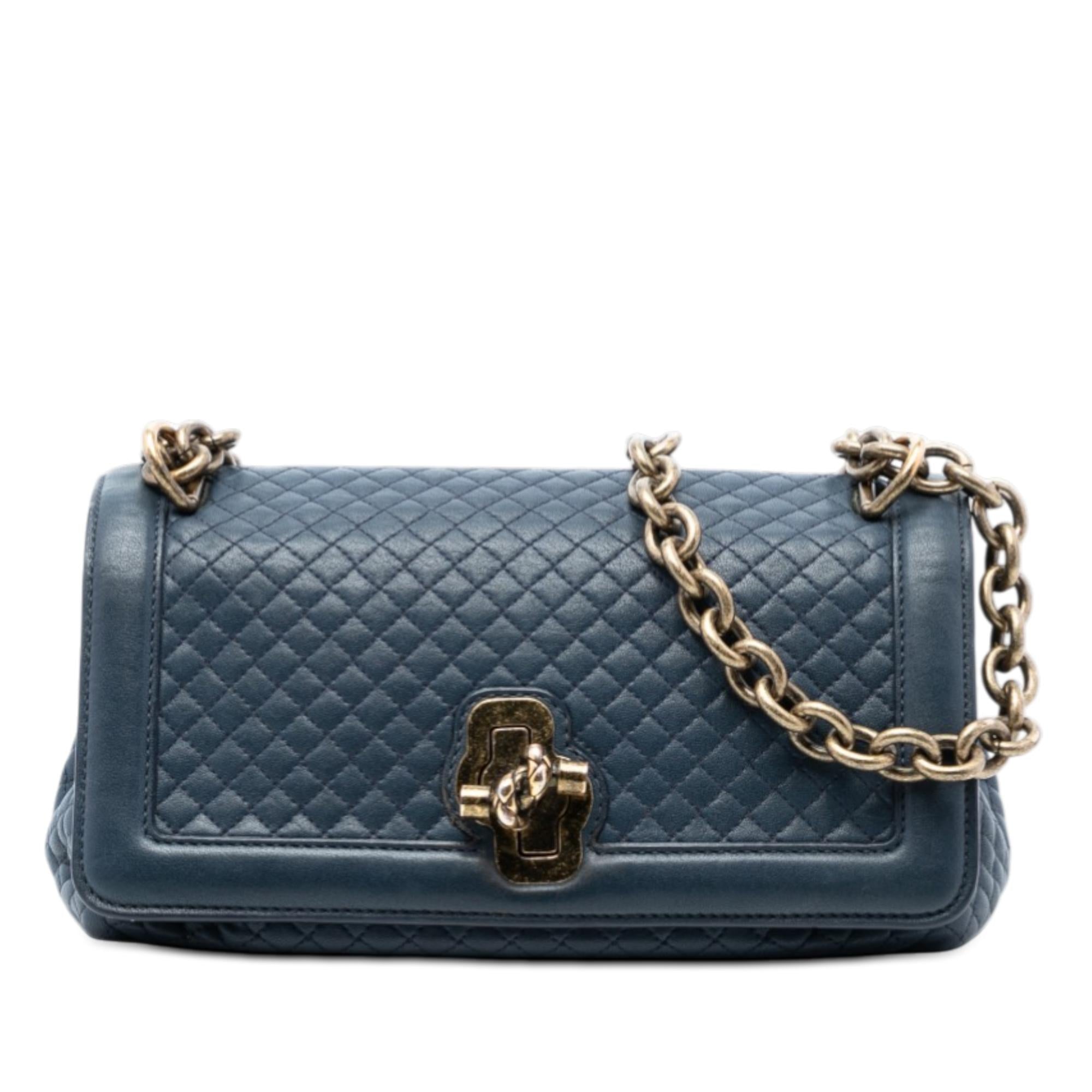 Bottega Veneta Quilted Leather Olimpia Knot Shoulder Bag