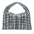 Bottega Veneta Small Bicolor Calfskin Intrecciato Hop Hobo