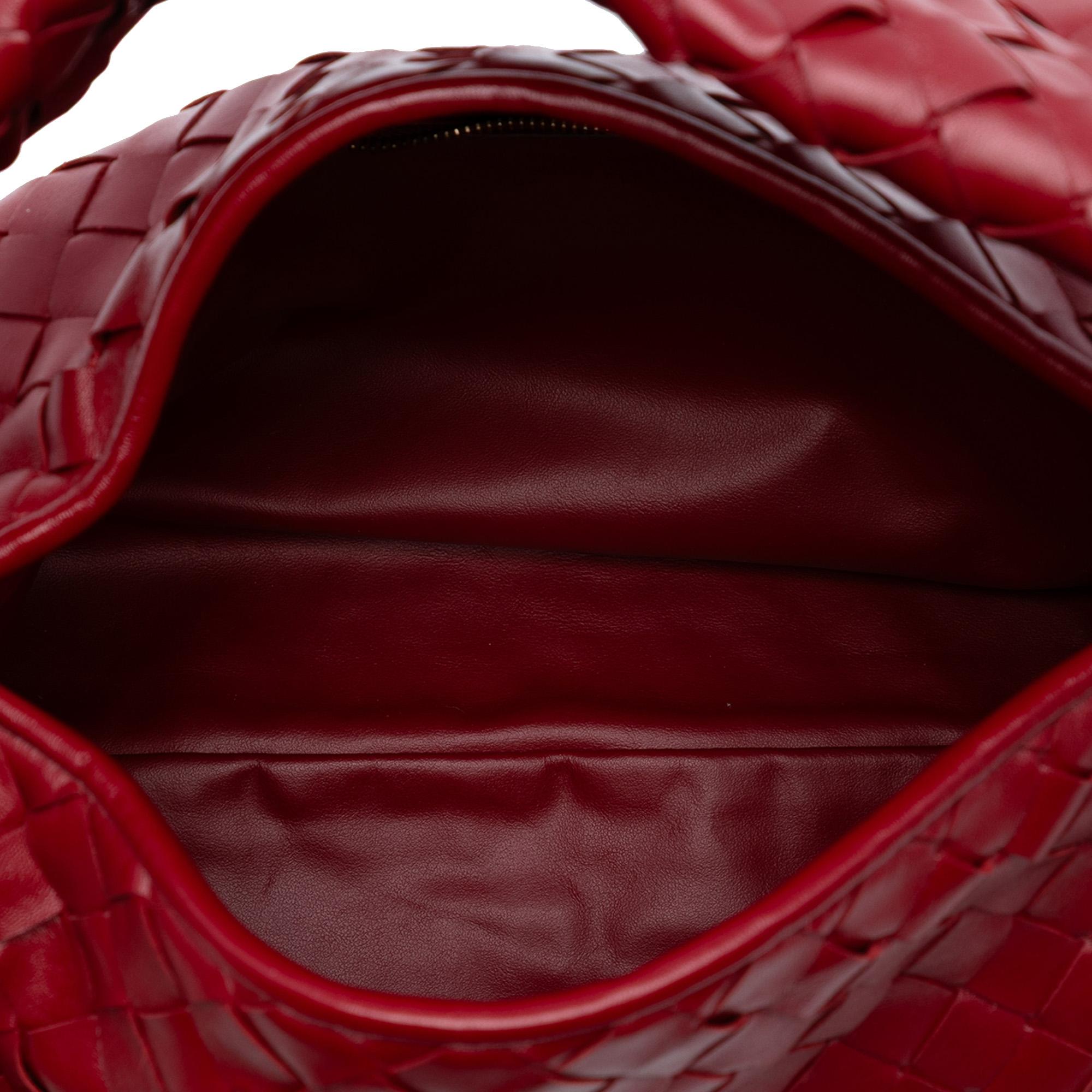 Bottega Veneta Small Calfskin Intrecciato Hop Hobo