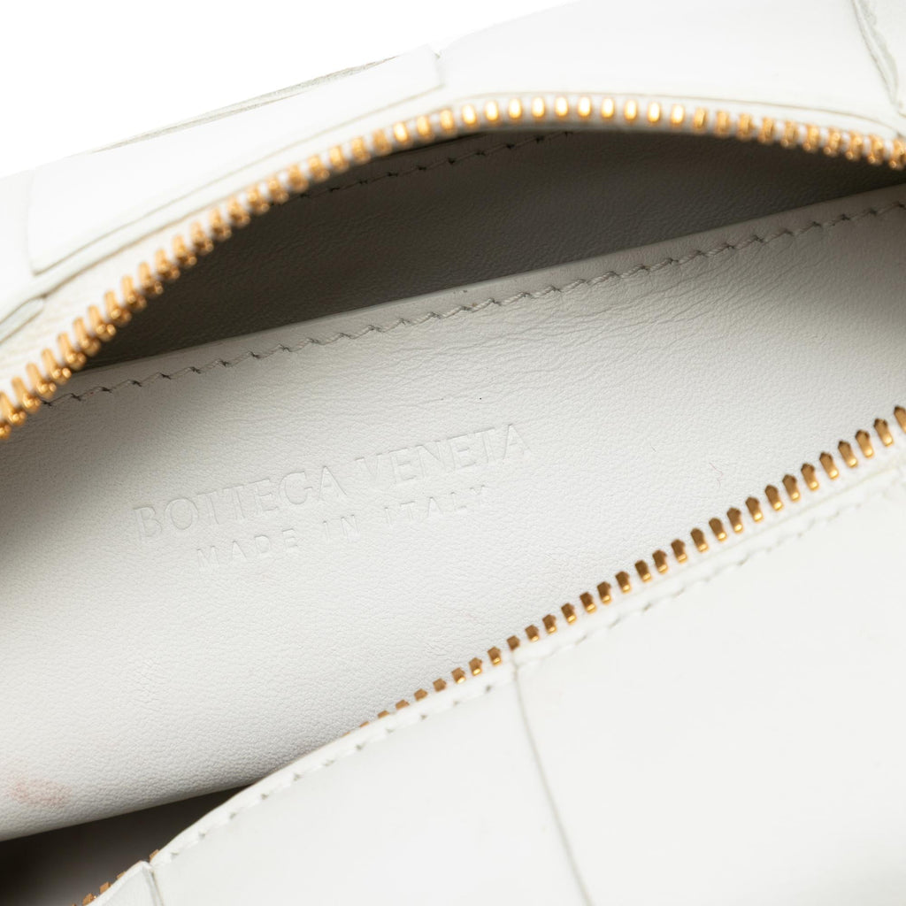Bottega Veneta Small Lambskin Intrecciato Brick Cassette