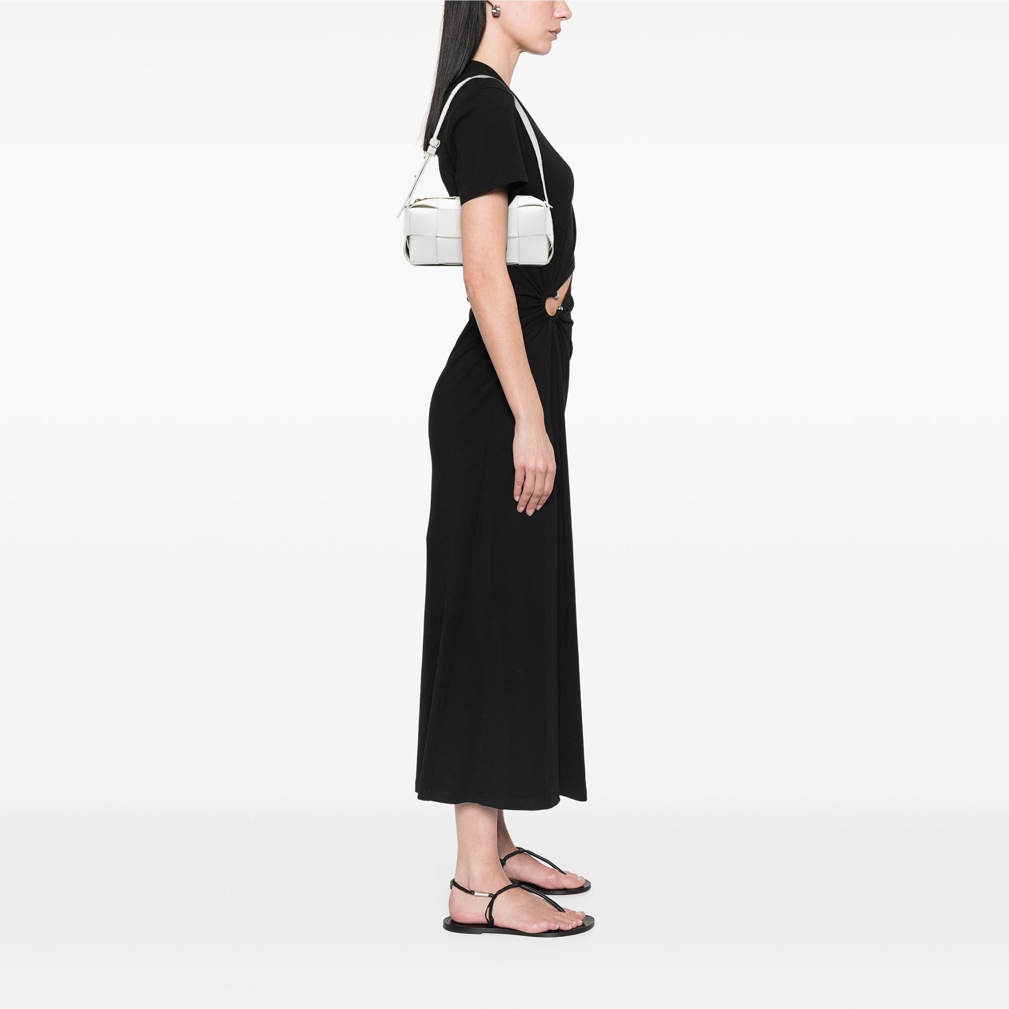Bottega Veneta Small Lambskin Intrecciato Brick Cassette