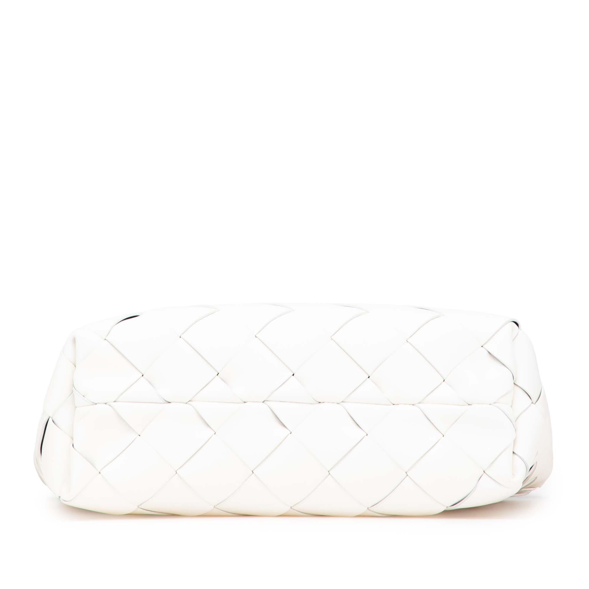 Bottega Veneta Small Lambskin Intrecciato Cabat Tote
