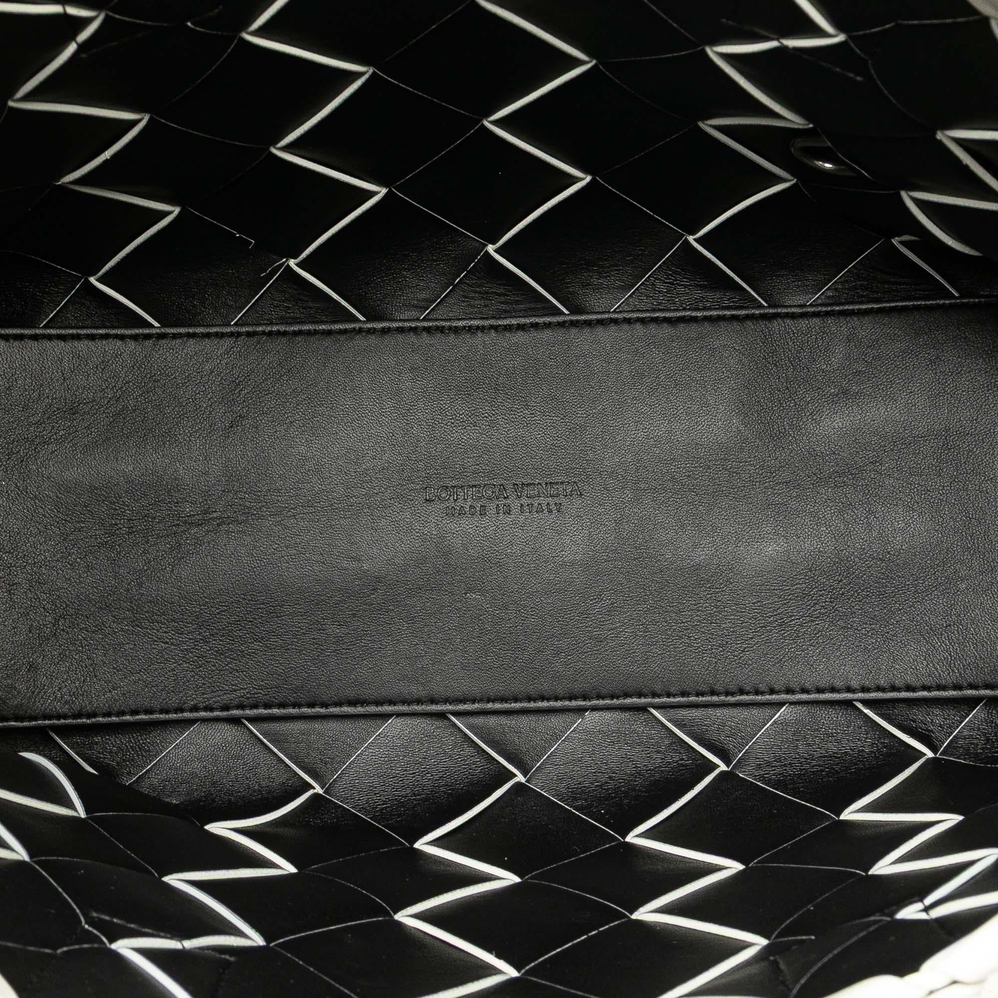 Bottega Veneta Small Lambskin Intrecciato Cabat Tote