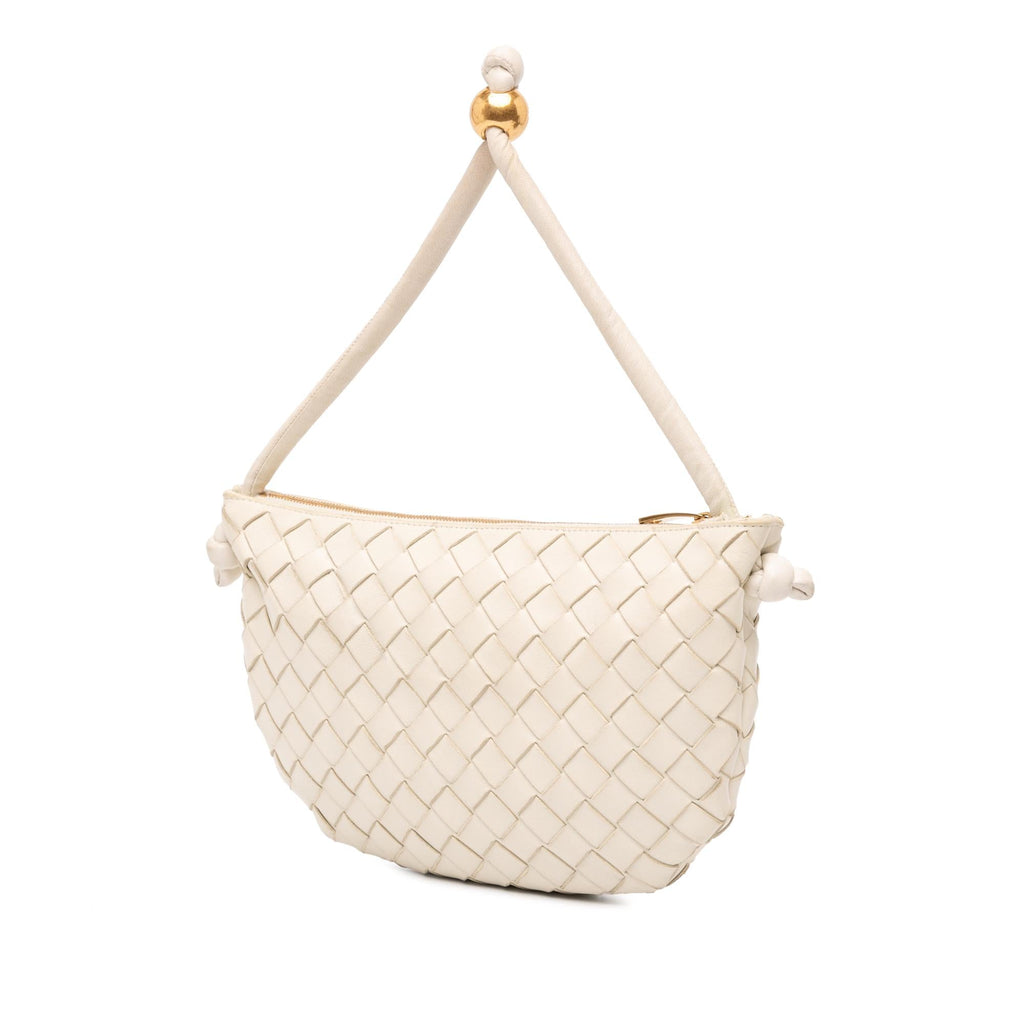 Bottega Veneta Small Lambskin Intrecciato Turn Pouch