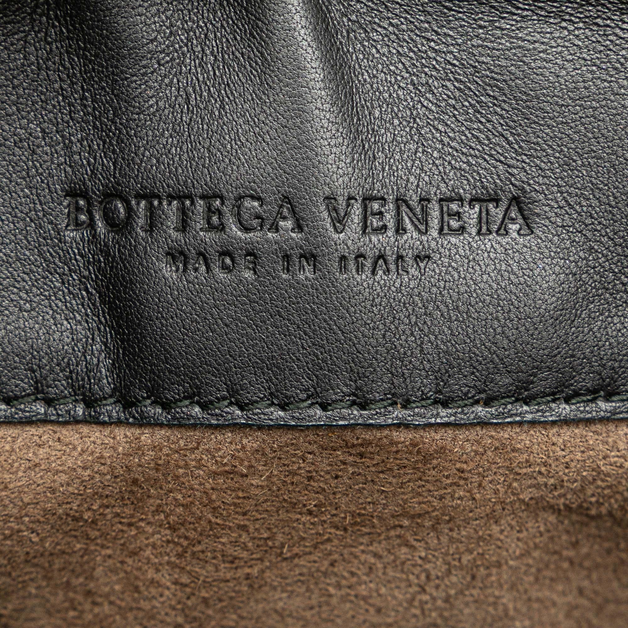 Bottega Veneta Small Leather Embroidered Stripe Olimpia Shoulder Bag