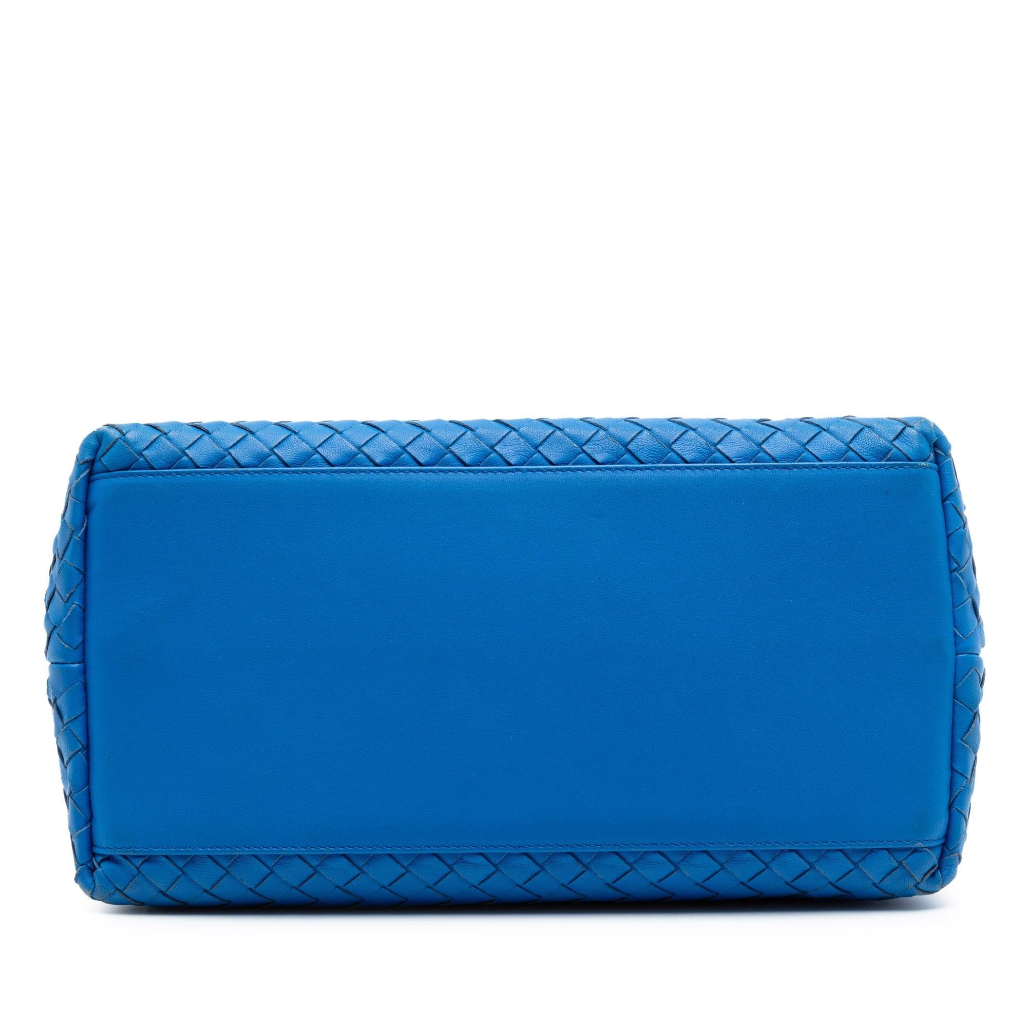 Bottega Veneta Small Nappa Intrecciato Accordion Satchel