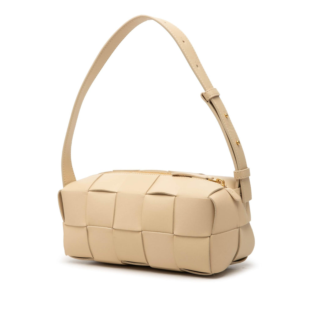 Bottega Veneta Small Nappa Intrecciato Brick Cassette