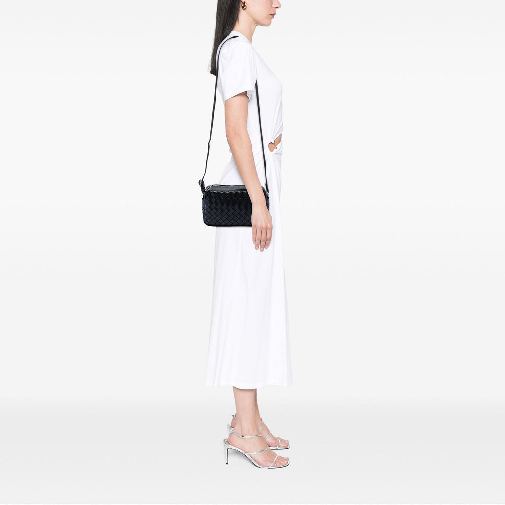 Bottega Veneta Small Nappa Intrecciato Camera Bag