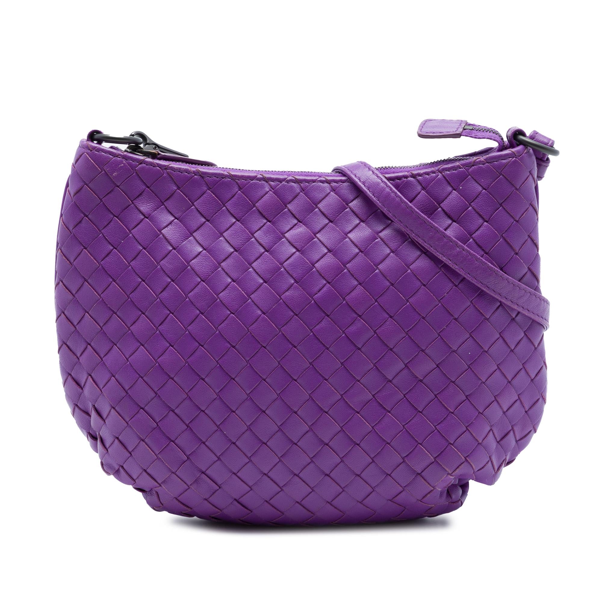 Bottega Veneta Small Nappa Intrecciato Crossbody