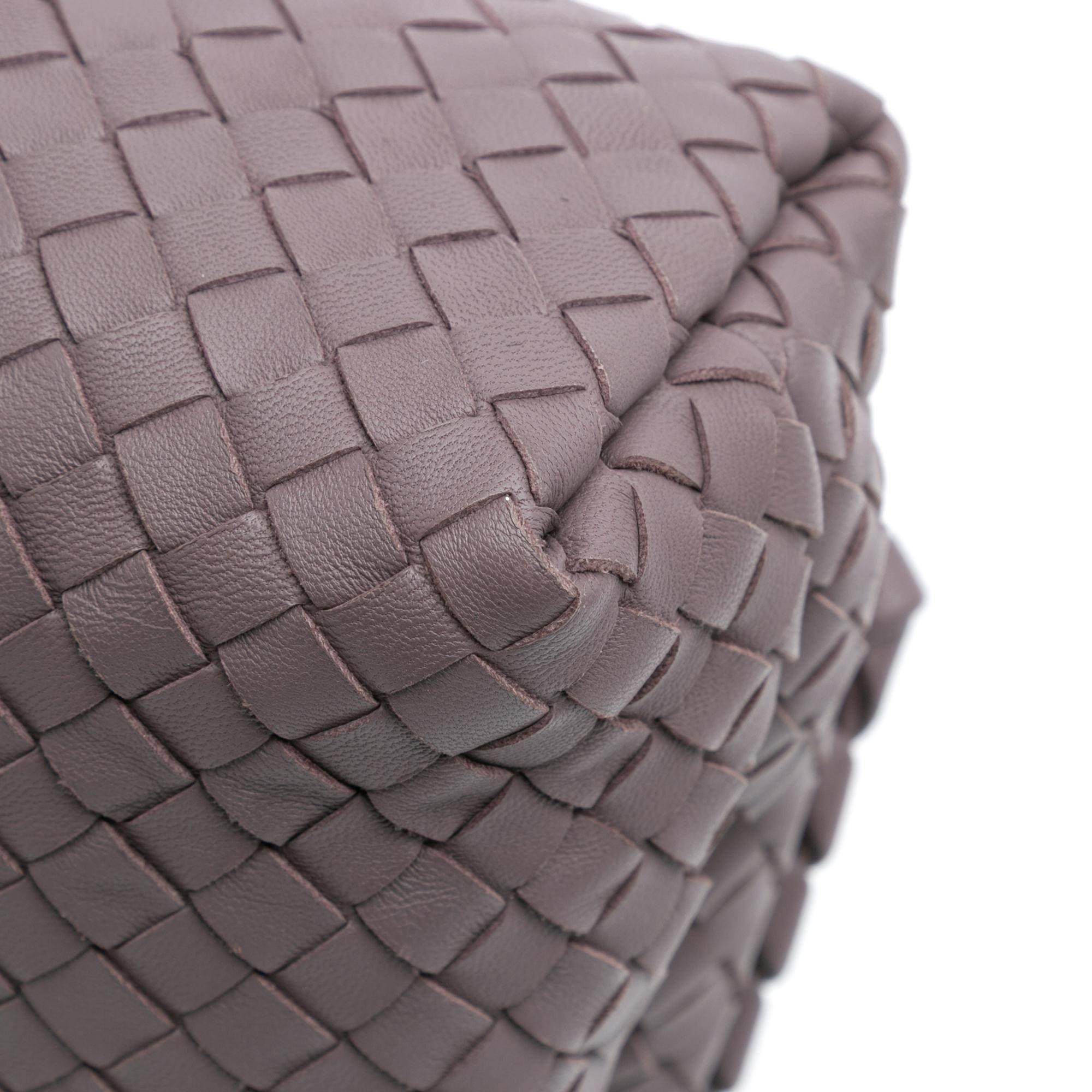 Bottega Veneta Small Nappa Intrecciato Embroidered Olimpia Shoulder Bag