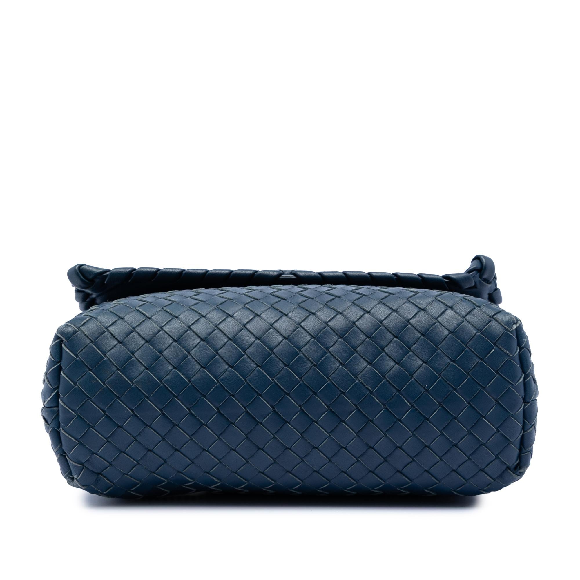 Bottega Veneta Small Nappa Intrecciato Olimpia Crossbody