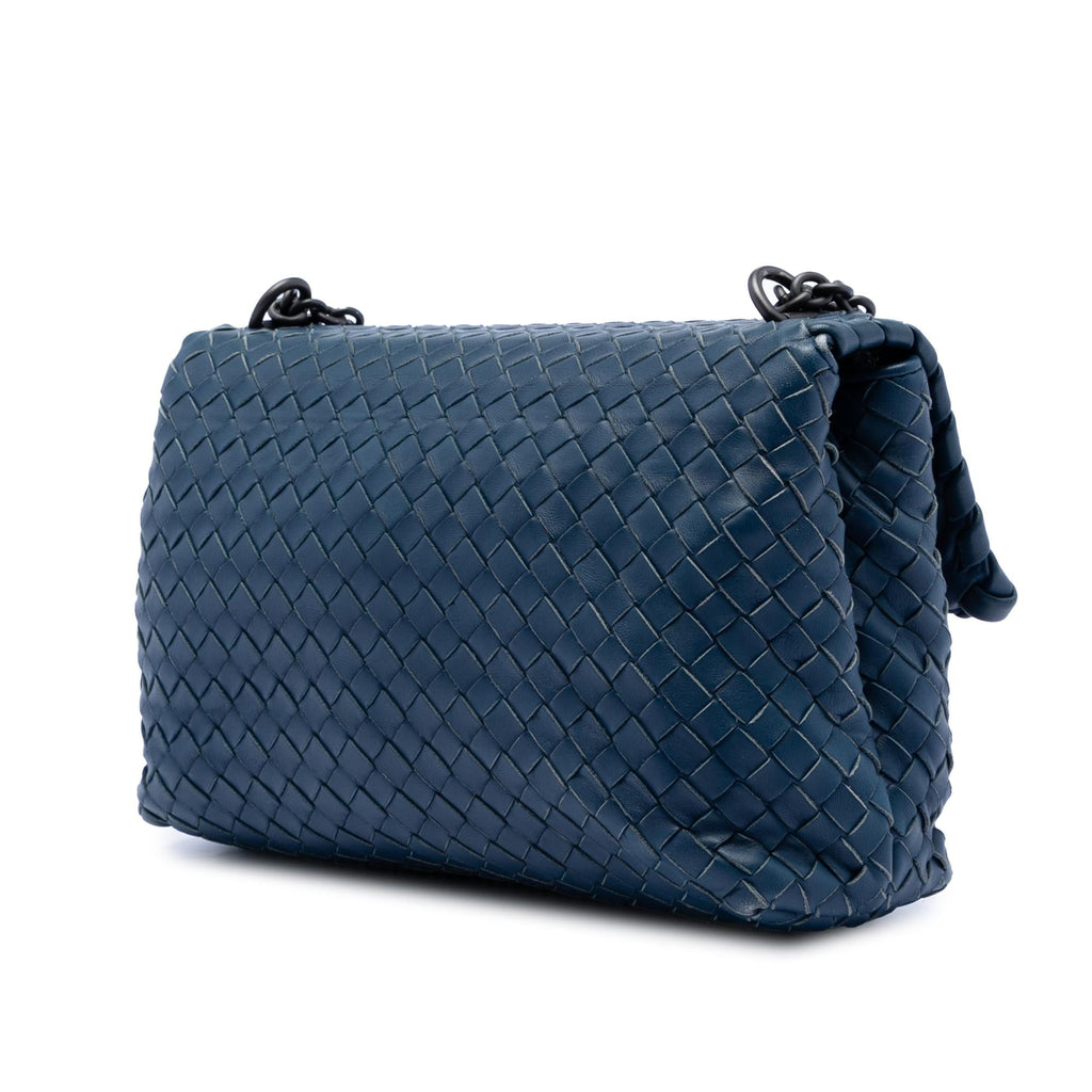 Bottega Veneta Small Nappa Intrecciato Olimpia Crossbody