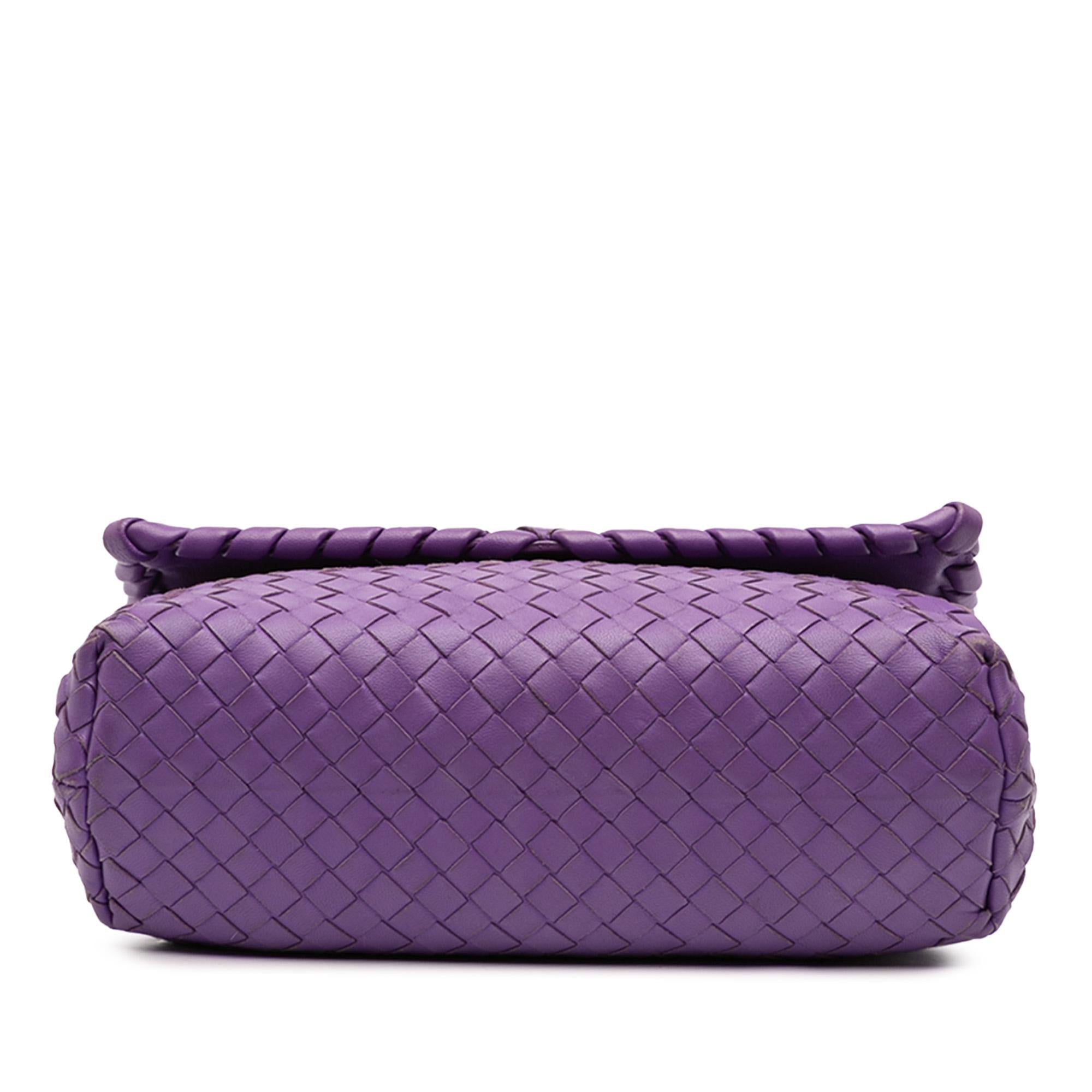 Bottega Veneta Small Nappa Intrecciato Olimpia Crossbody