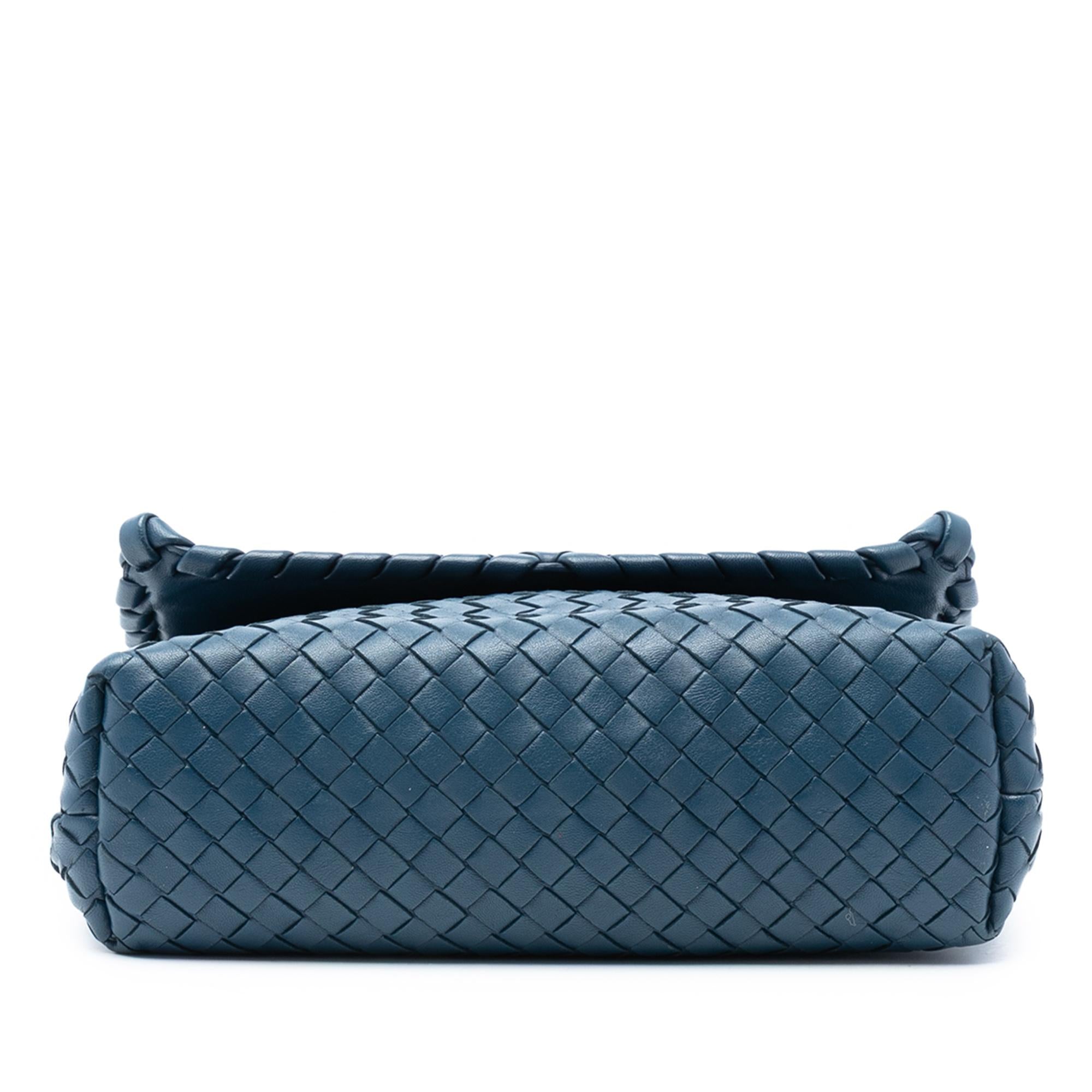 Bottega Veneta Small Nappa Intrecciato Olimpia Shoulder Bag