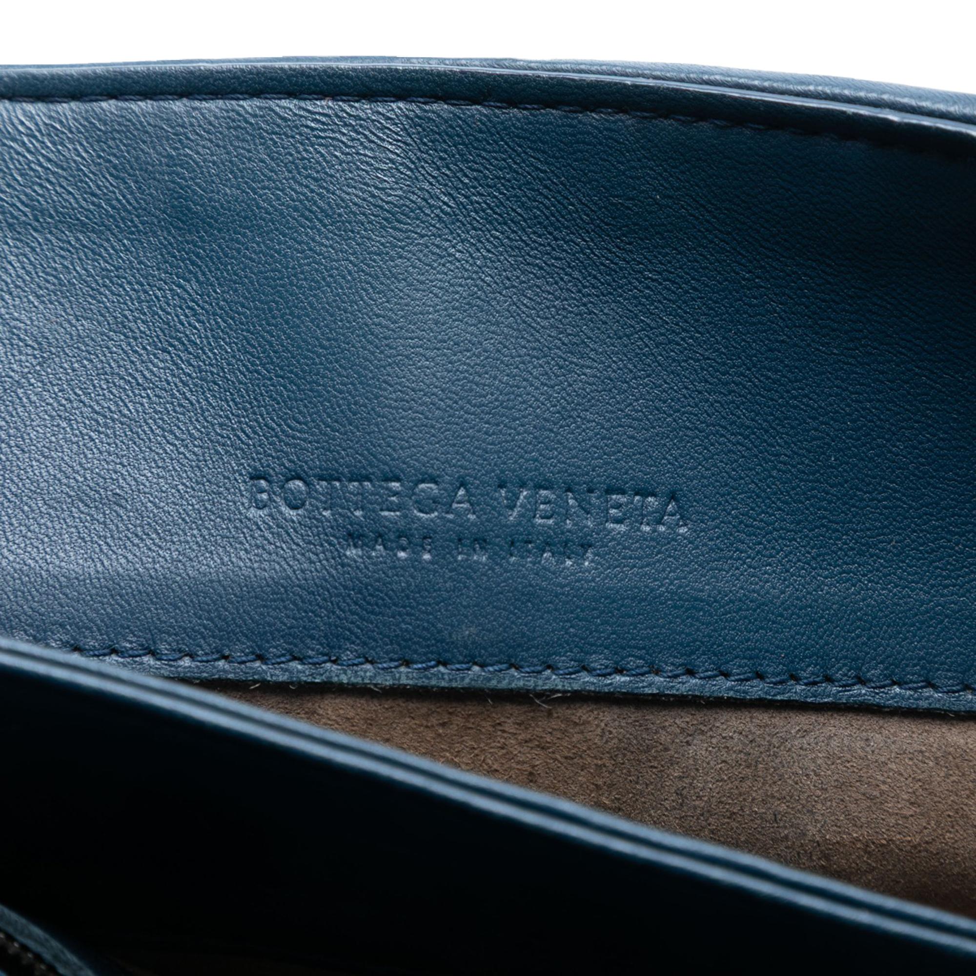 Bottega Veneta Small Nappa Intrecciato Olimpia Shoulder Bag