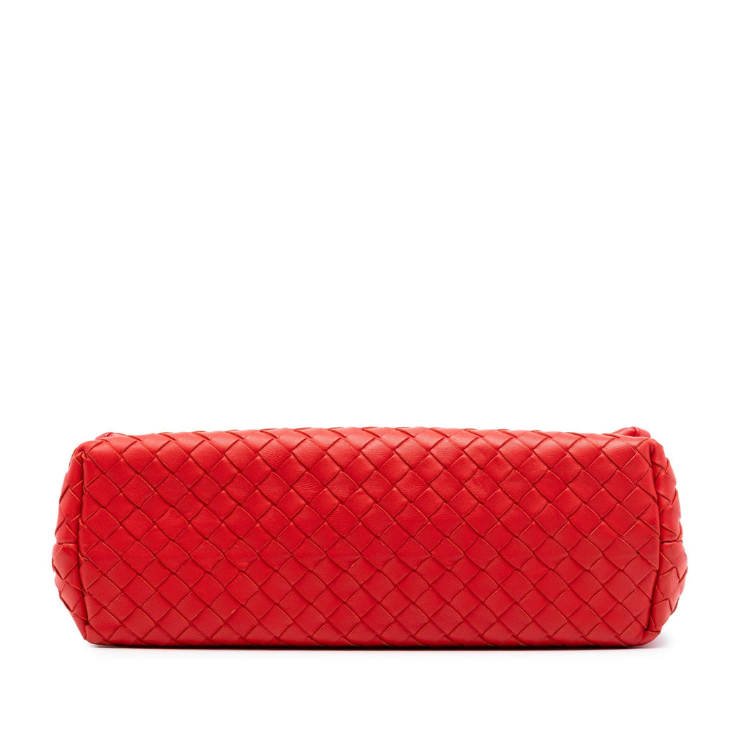 Bottega Veneta Small Nappa Intrecciato Olimpia Shoulder Bag