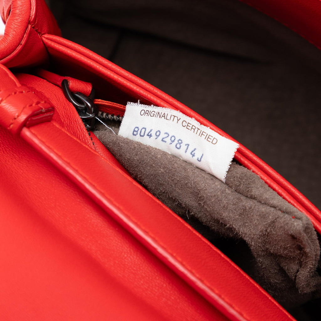 Bottega Veneta Small Nappa Intrecciato Olimpia Shoulder Bag