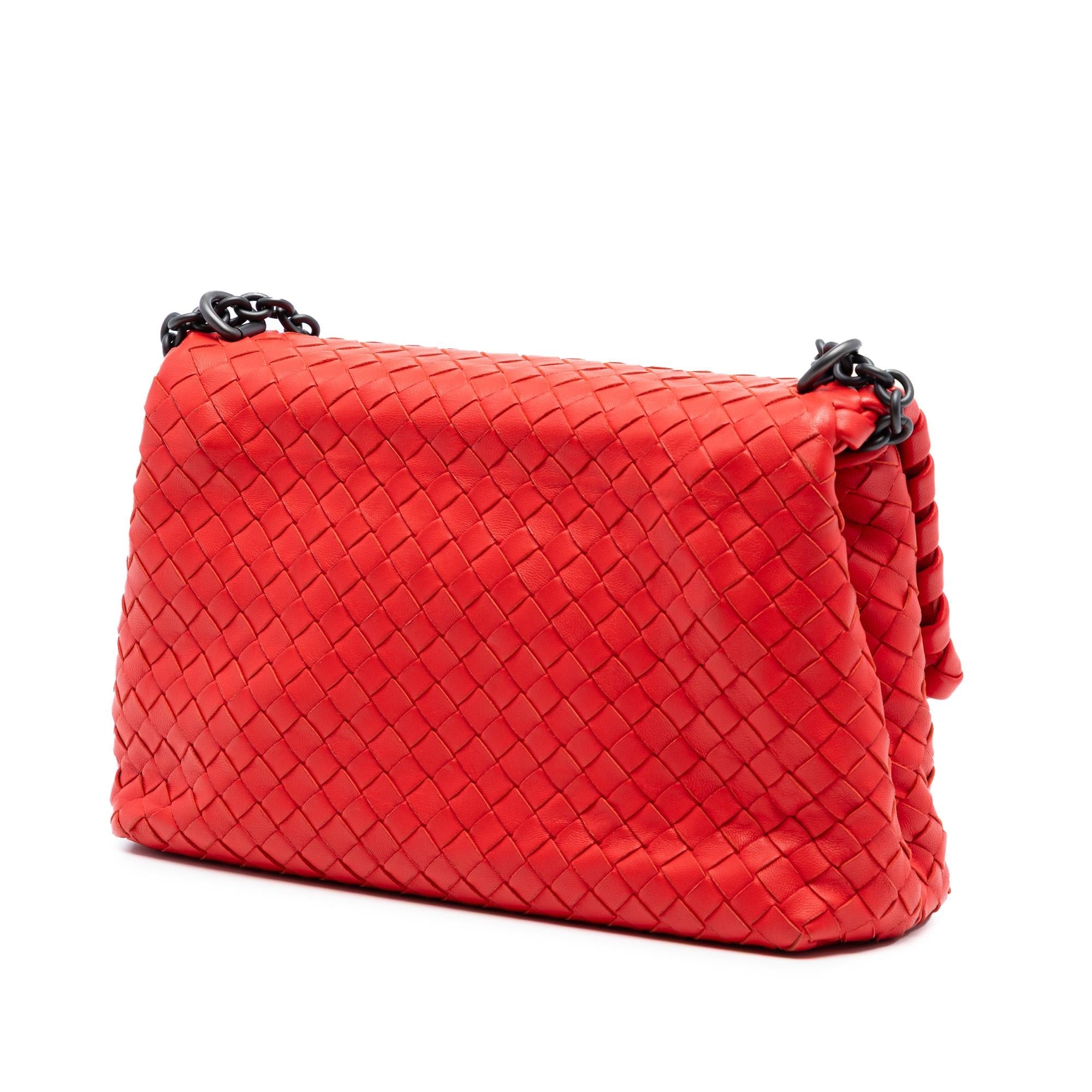 Bottega Veneta Small Nappa Intrecciato Olimpia Shoulder Bag