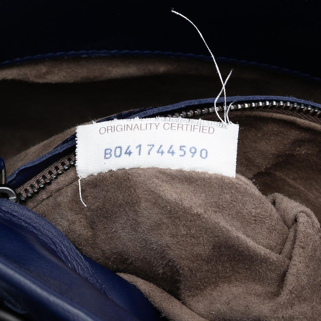 Bottega Veneta Small Nappa Intrecciato Roma Satchel