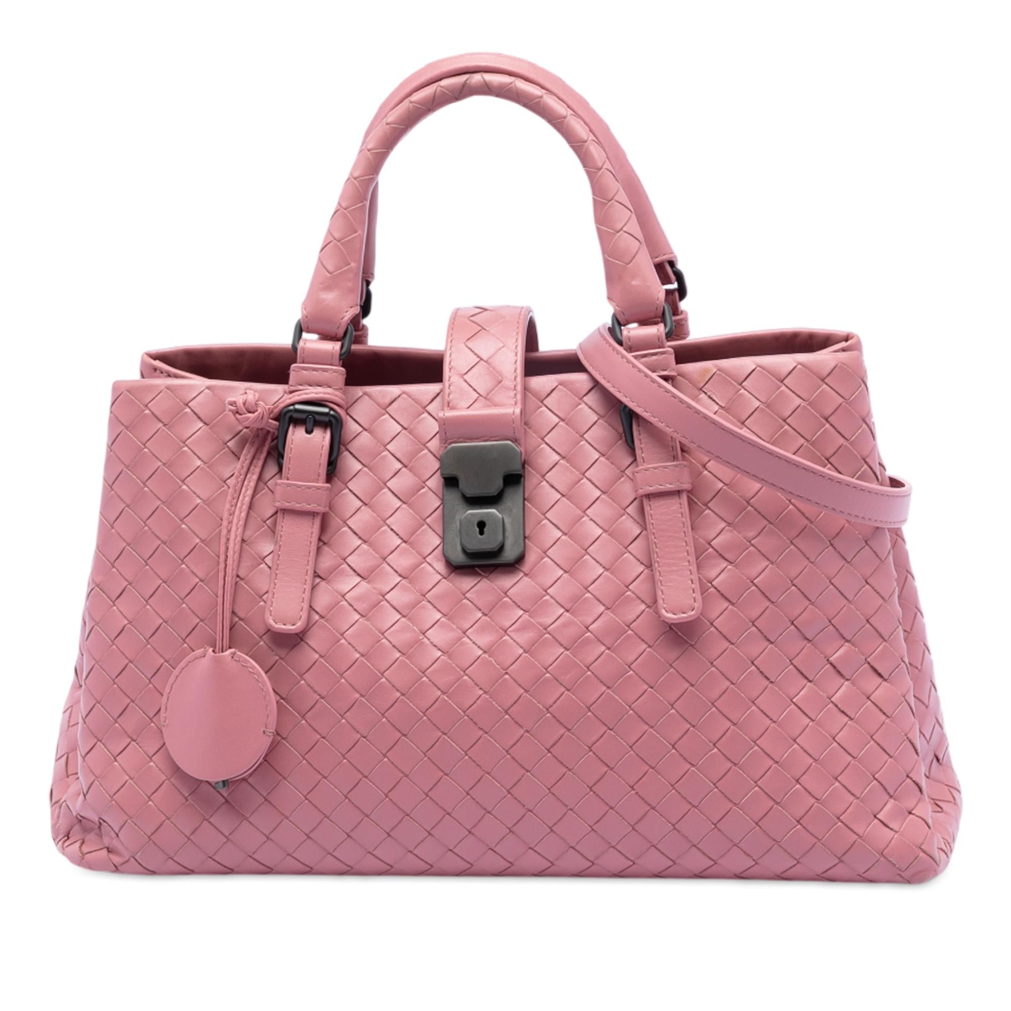 Bottega Veneta Small Nappa Intrecciato Roma Satchel