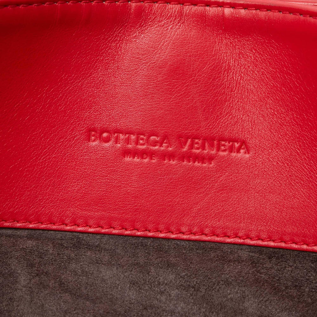 Bottega Veneta Small Nappa Intrecciato Roma Satchel