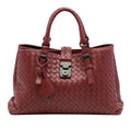 Bottega Veneta Small Nappa Intrecciato Roma Satchel