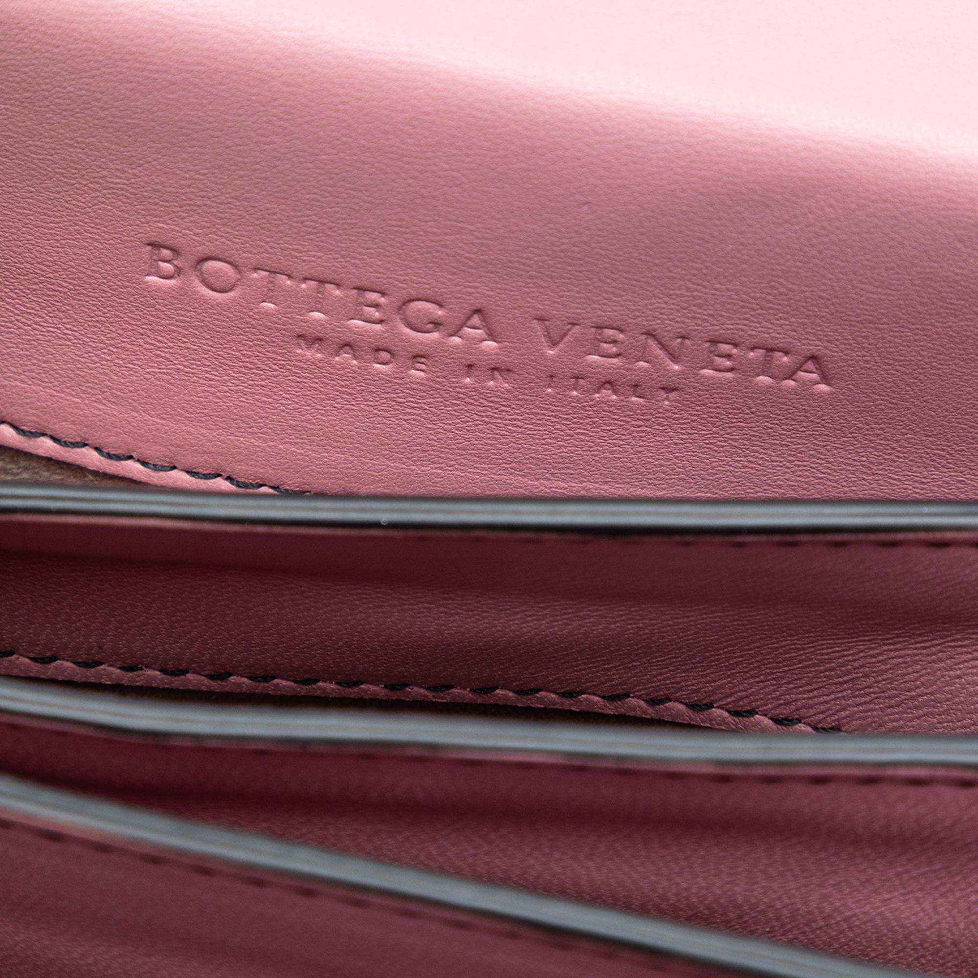 Bottega Veneta Small Nappa Intrecciato Runway Shoulder Bag