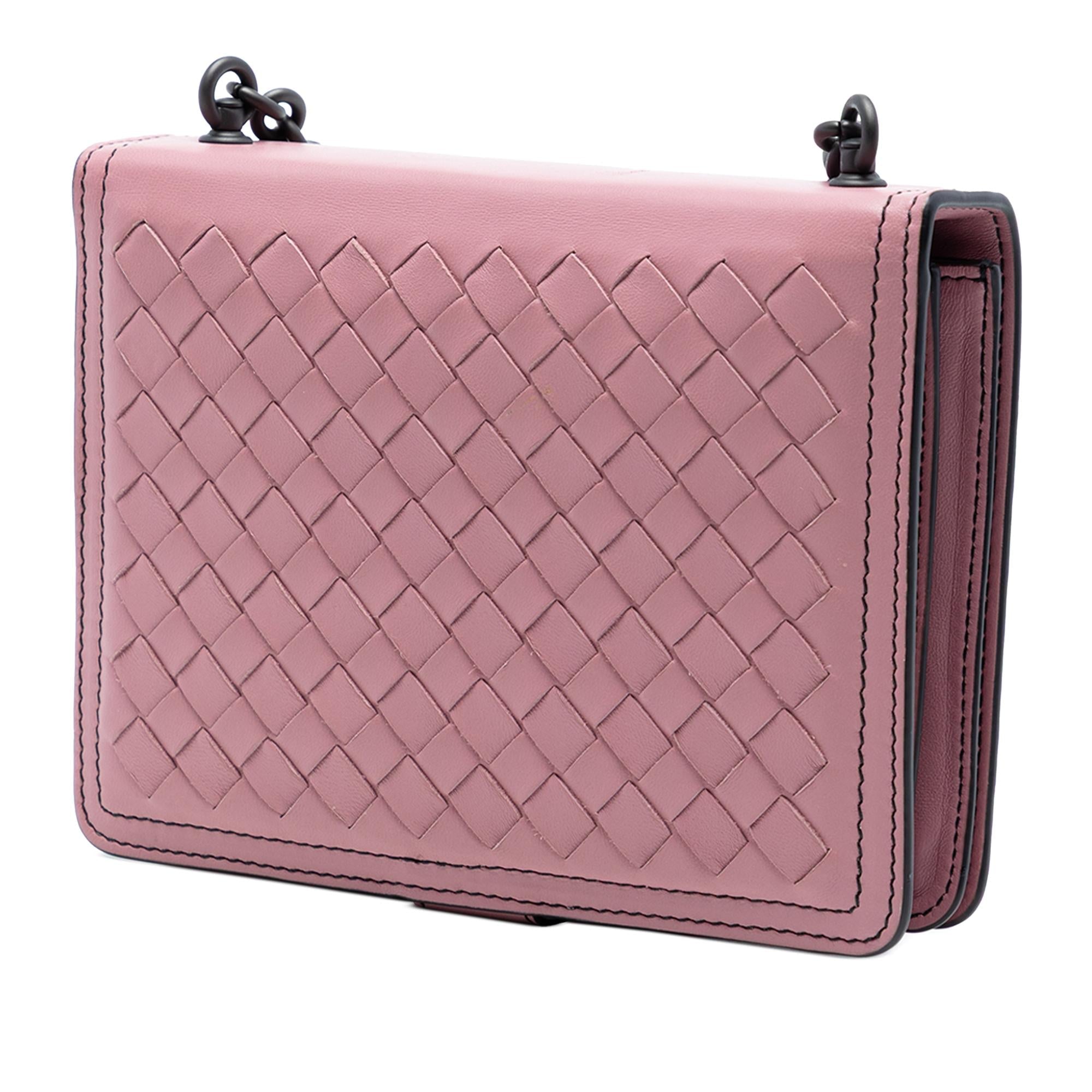 Bottega Veneta Small Nappa Intrecciato Runway Shoulder Bag
