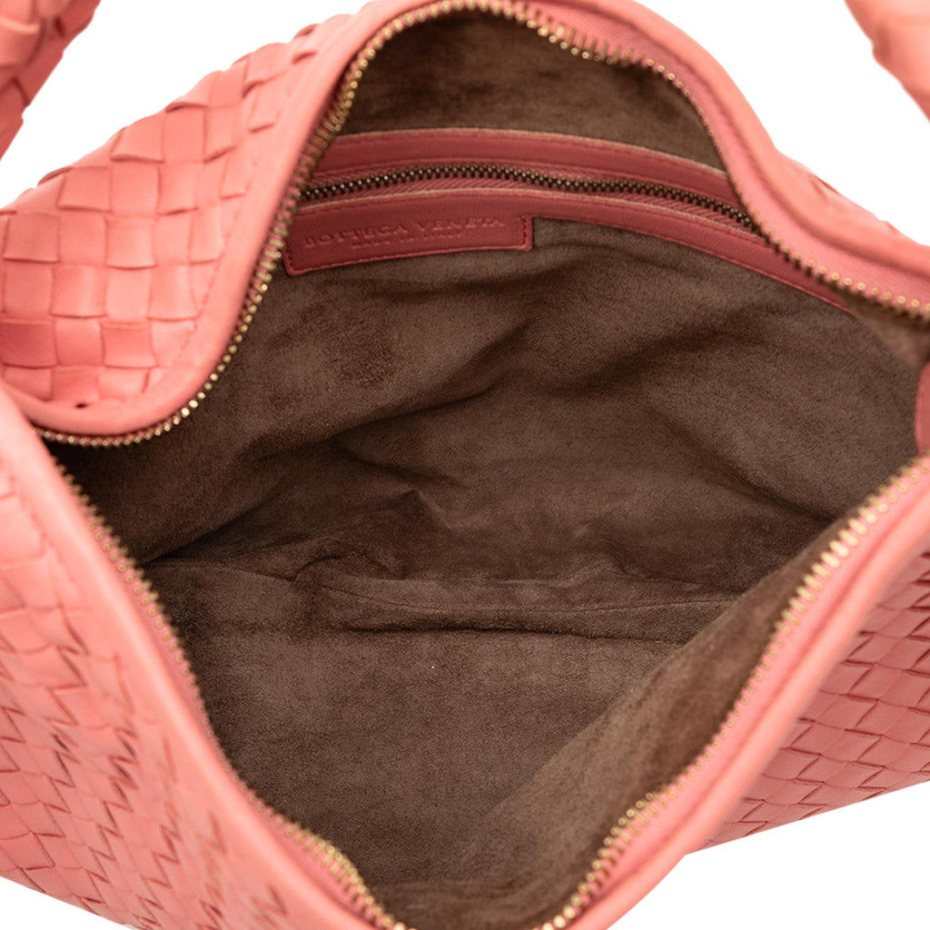 Bottega Veneta Small Nappa Intrecciato Veneta Hobo