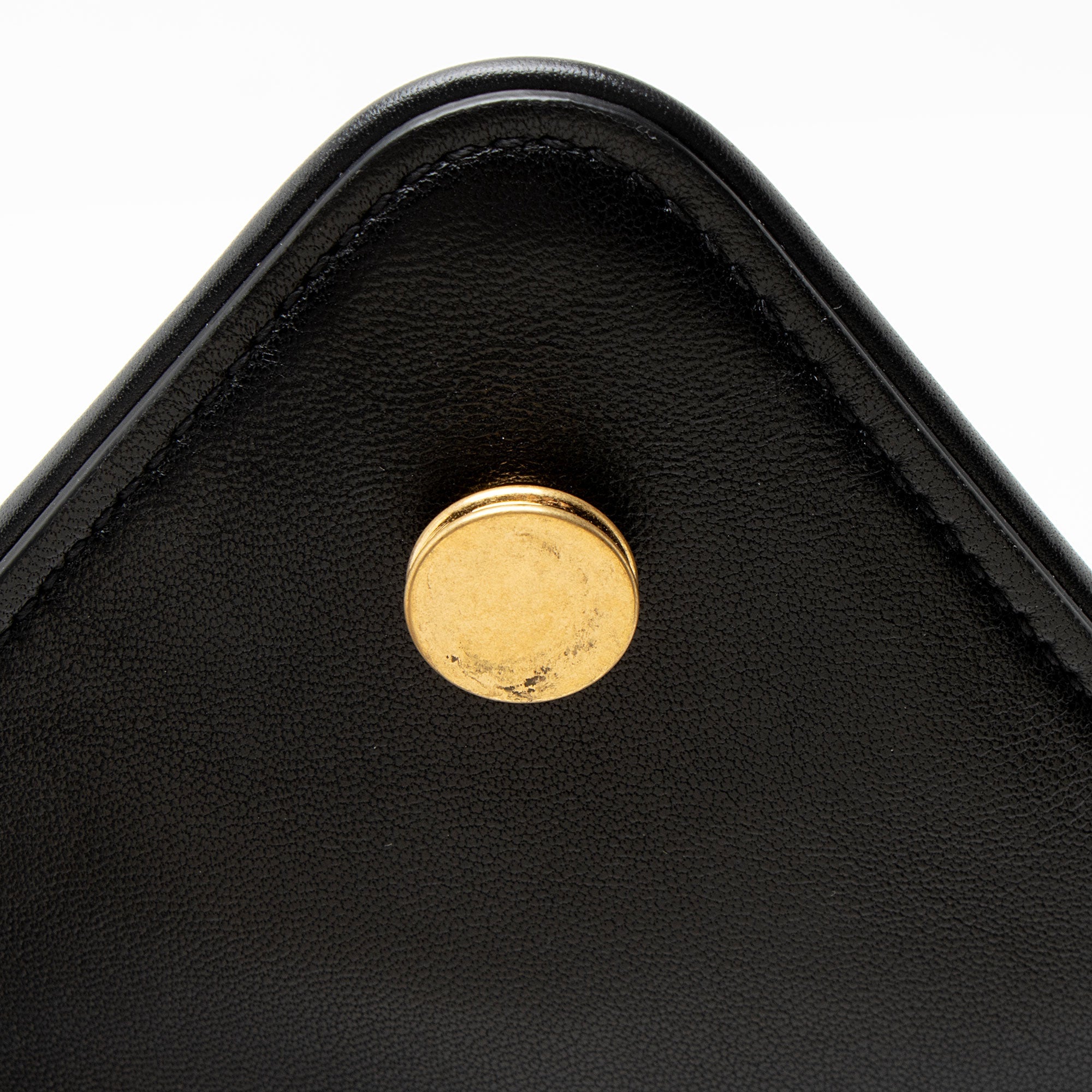 Bottega Veneta Smooth Leather Mount Envelope Chain Small Shoulder Bag