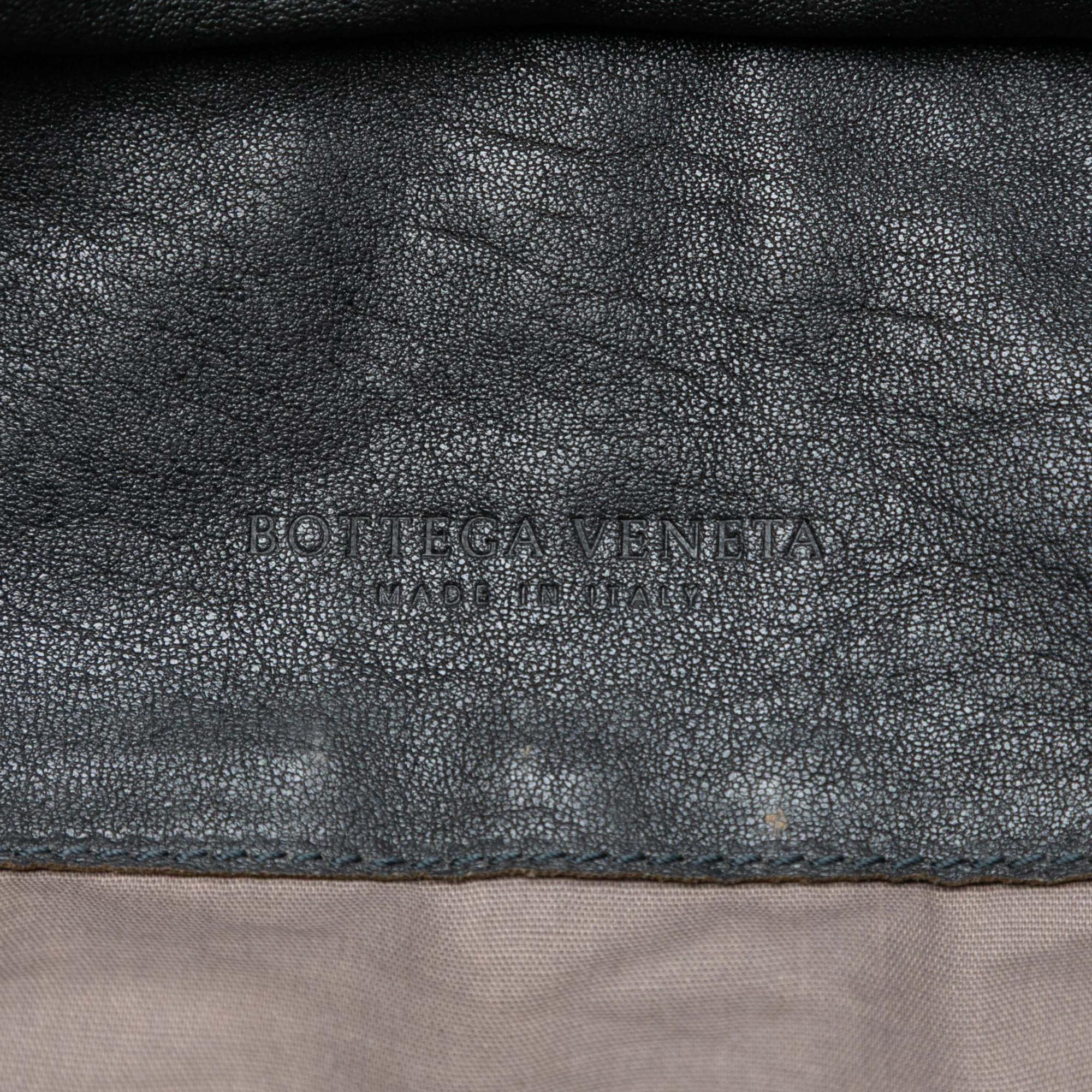 Bottega Veneta Tricolor Nappa Intrecciato Convertible Tote