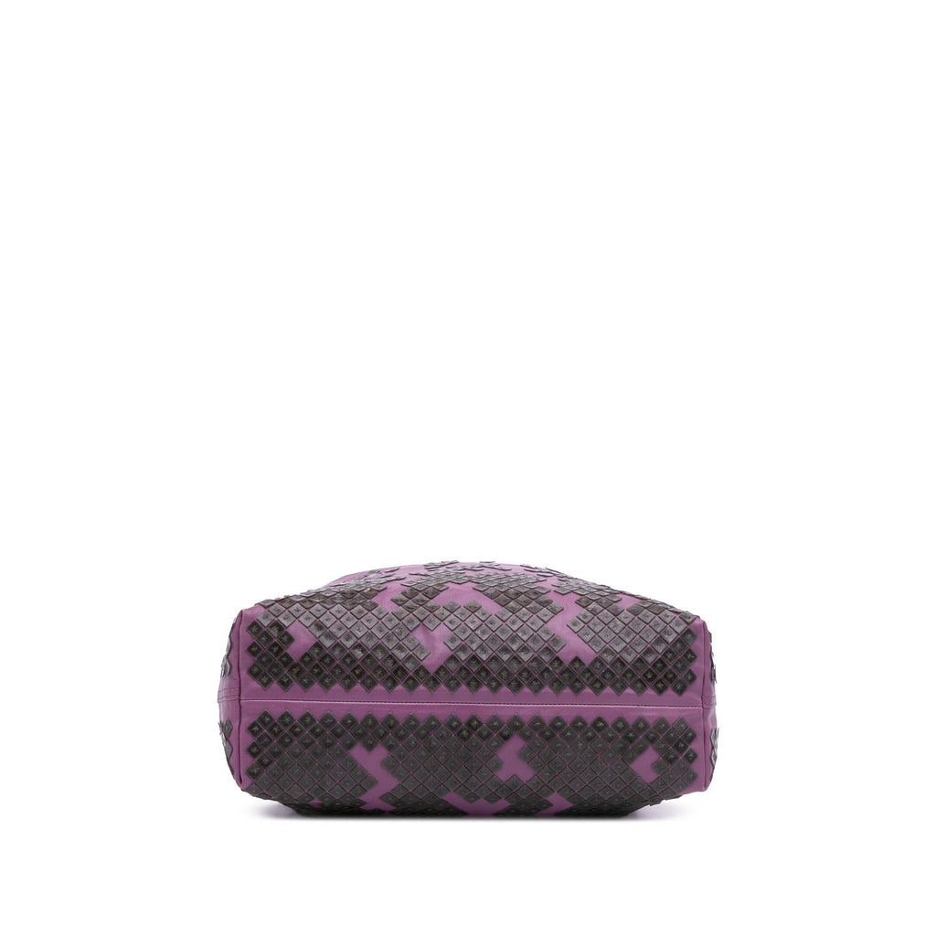 Bottega Veneta Vitello Mosaico Laque Tote
