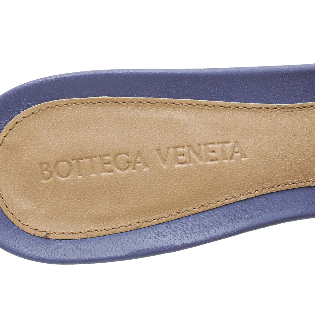 Bottea Veneta Lilac Stretch Heeled Mule 37