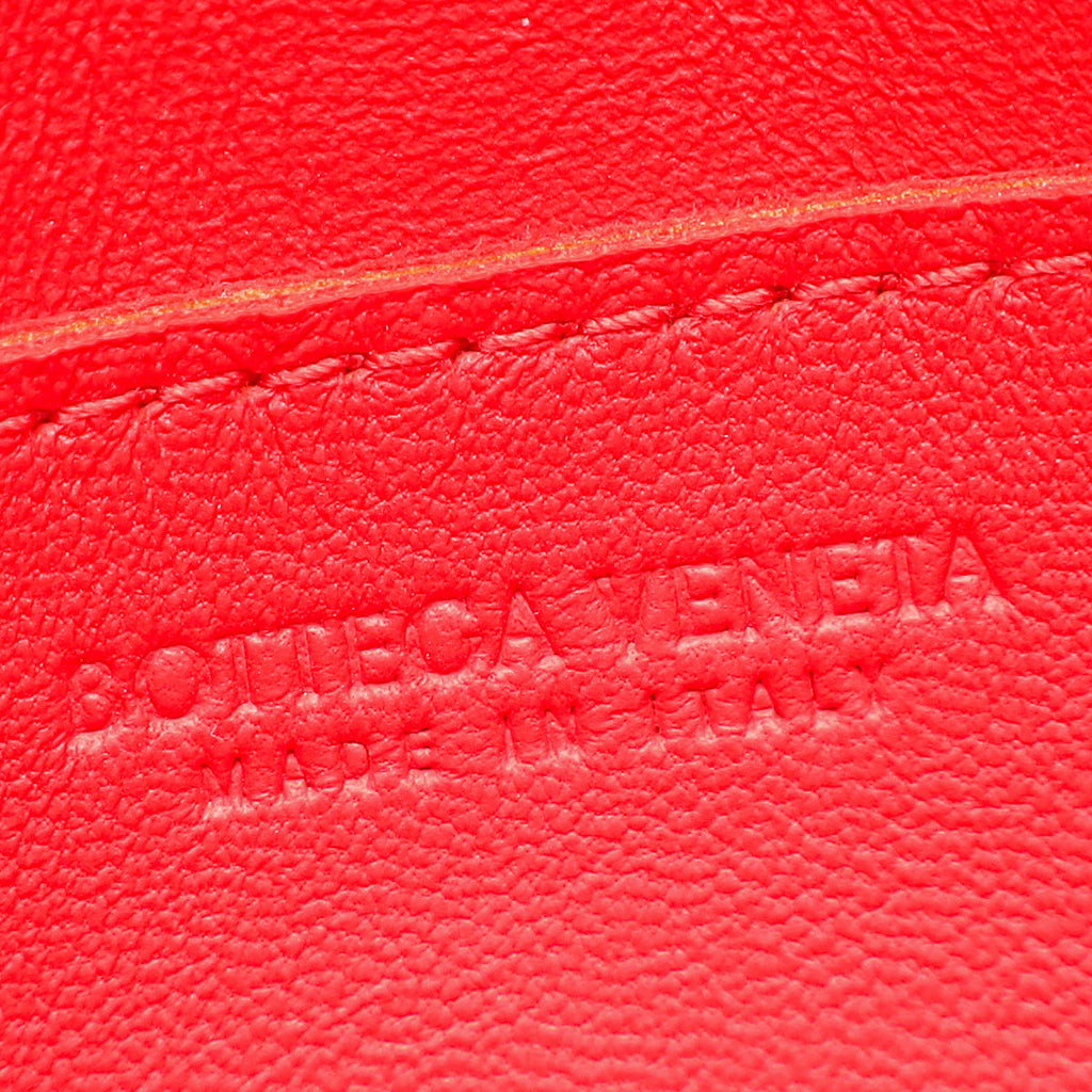 Bottega Veneta Red Cassette Small Crossbody Bag