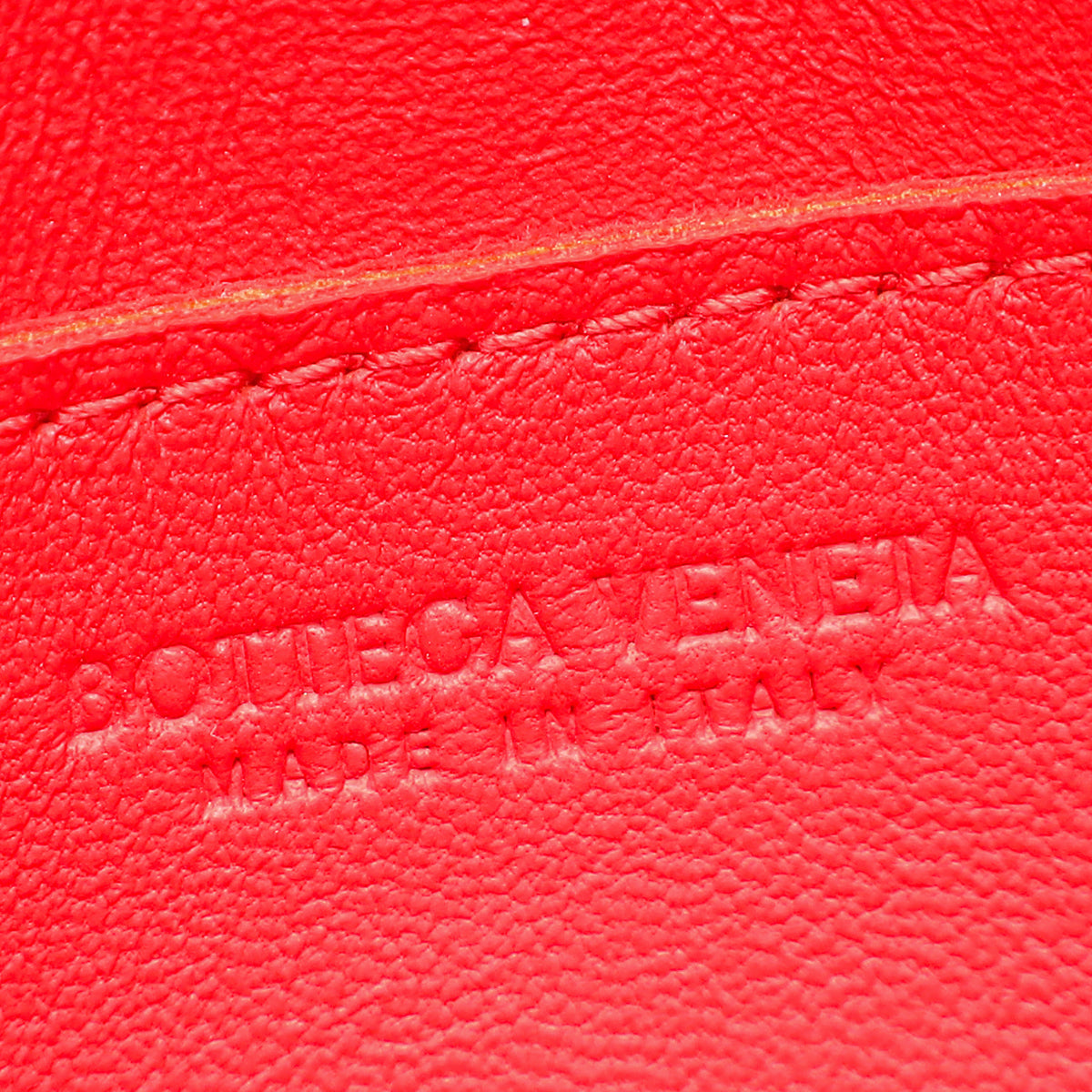 Bottega Veneta Red Cassette Small Crossbody Bag