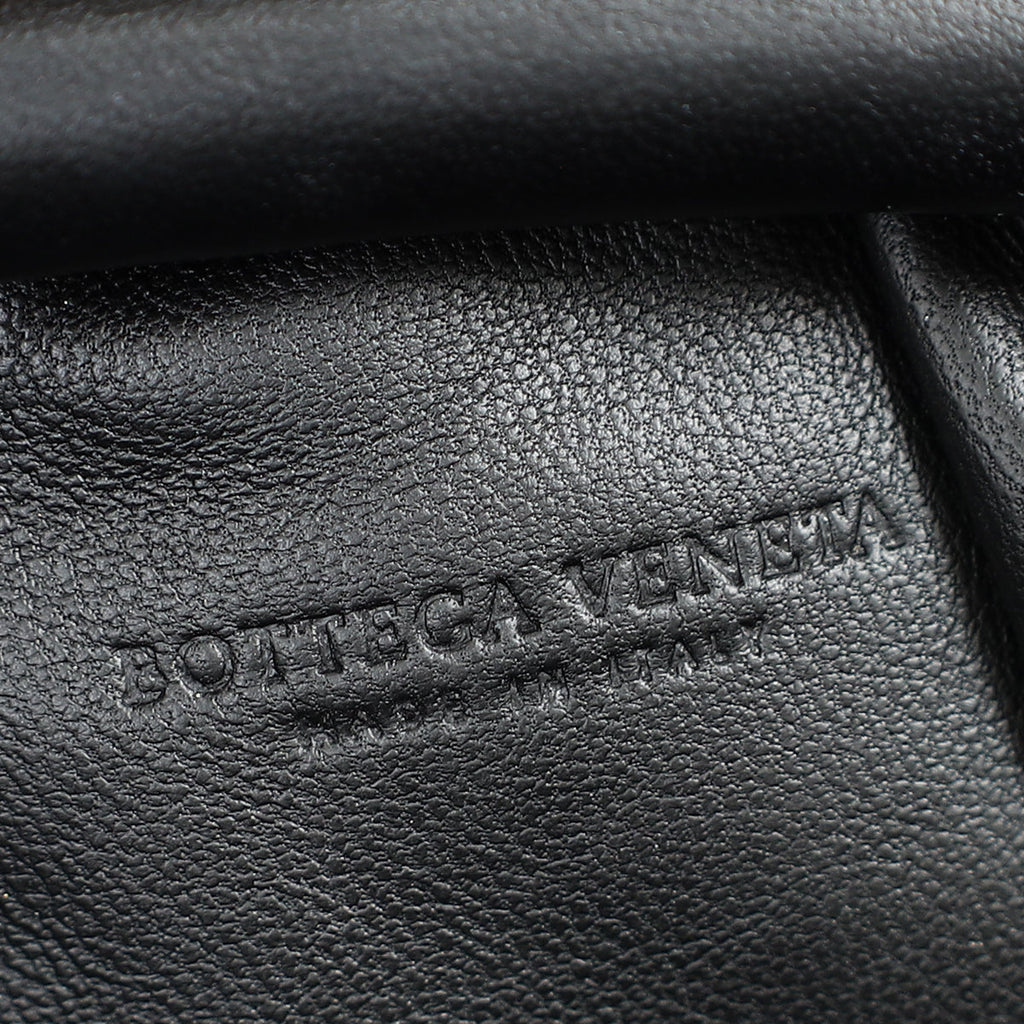 Bottega Veneta Black Intrecciato The Mini Pouch