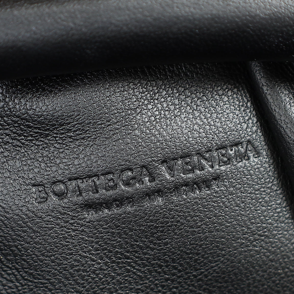 Bottega Veneta Black Intrecciato The Mini Pouch