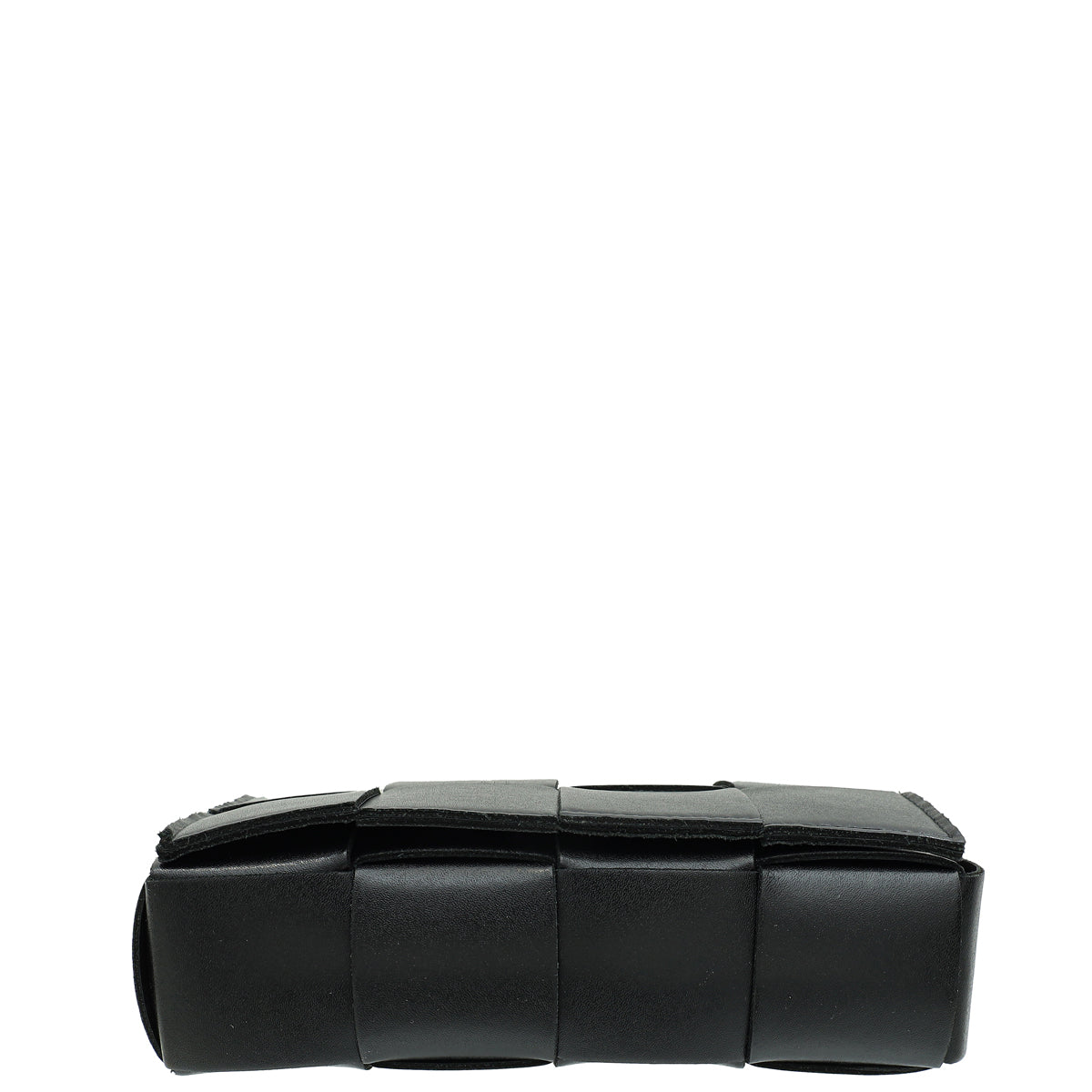 Bottega Veneta Black Cassette Convertible Belt Bag