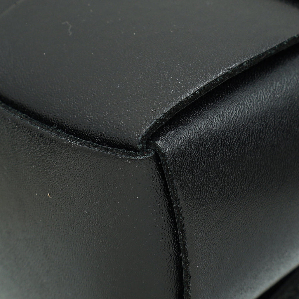 Bottega Veneta Black Cassette Convertible Belt Bag