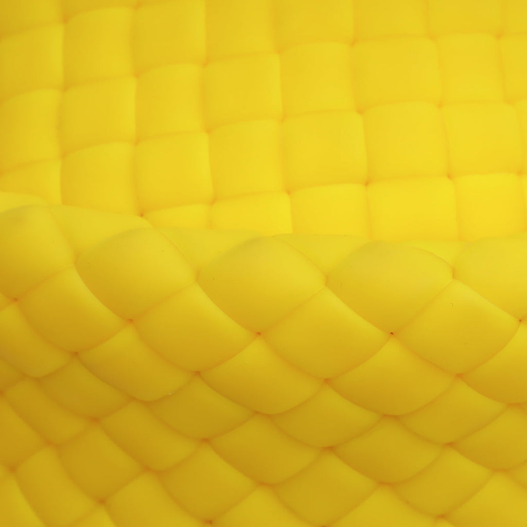 Bottega Veneta Bright Yellow Intrecciato Rubber Padded Jodie Bag