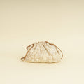 Bottega Veneta Zabaione Crackled The Mini Pouch