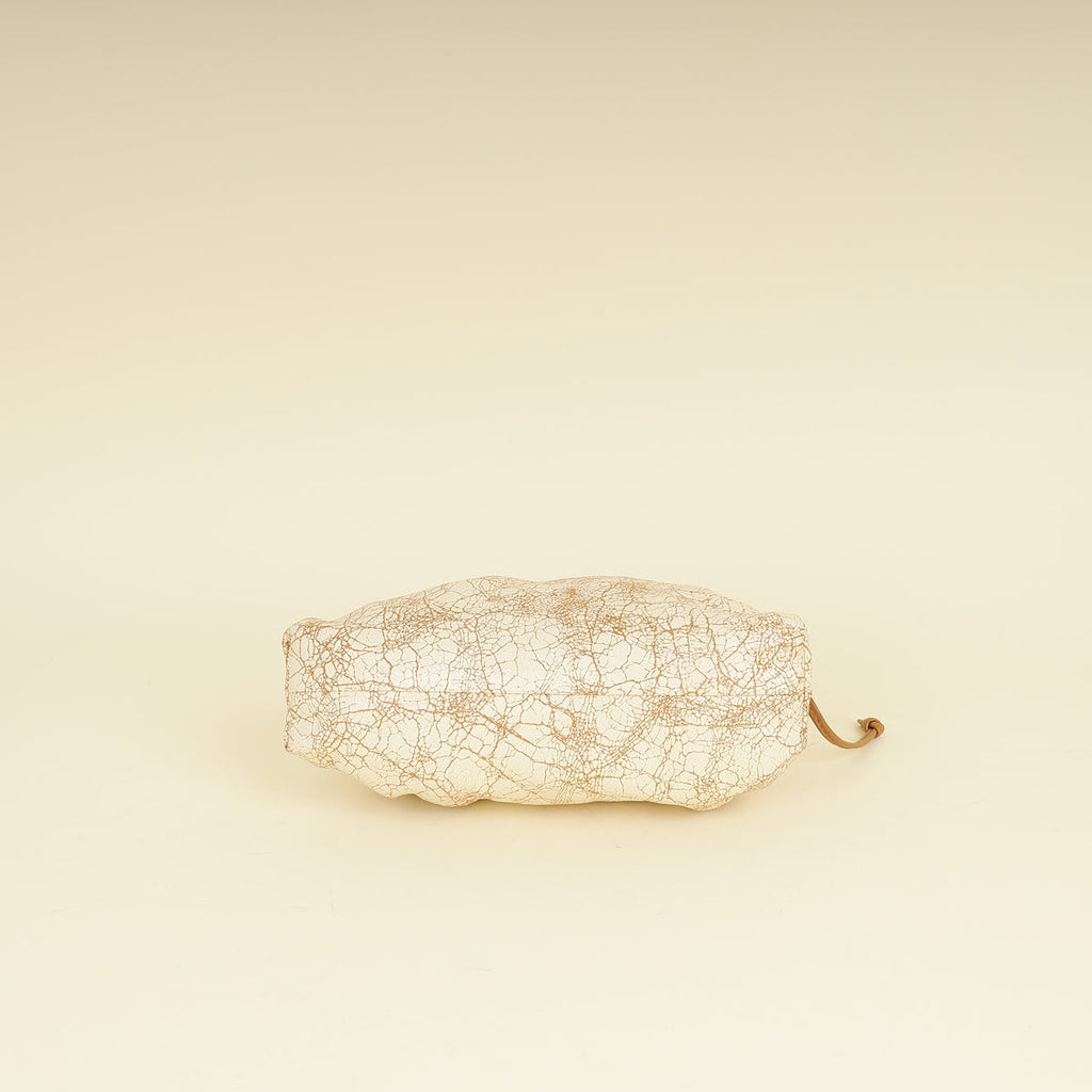 Bottega Veneta Zabaione Crackled The Mini Pouch