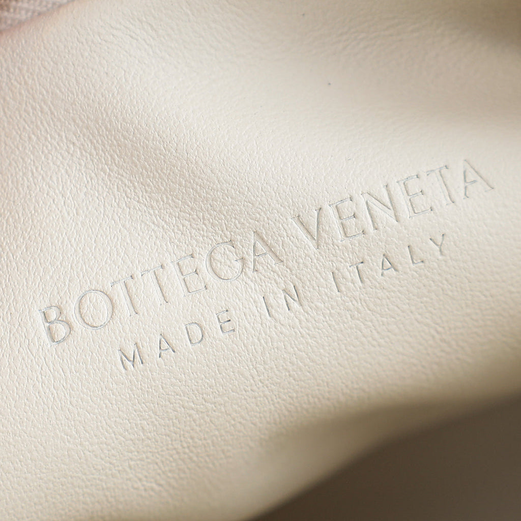 Bottega Veneta White Intrecciato Mini Jodie Bag