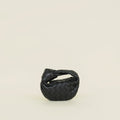 Bottega Veneta Black Intrecciato Candy Jodie Bag
