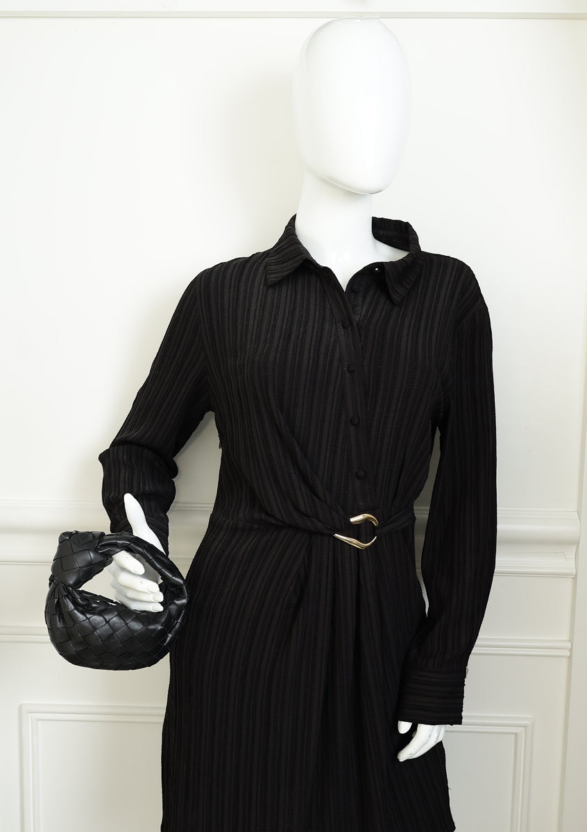 Bottega Veneta Black Intrecciato Candy Jodie Bag