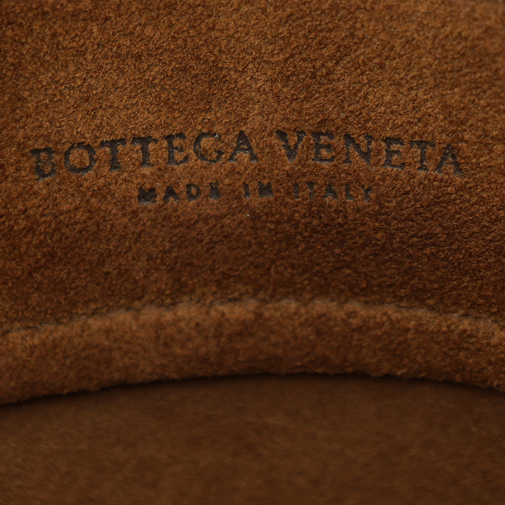 Bottega Veneta Black French Intrecciato Slip Tote Small Bag
